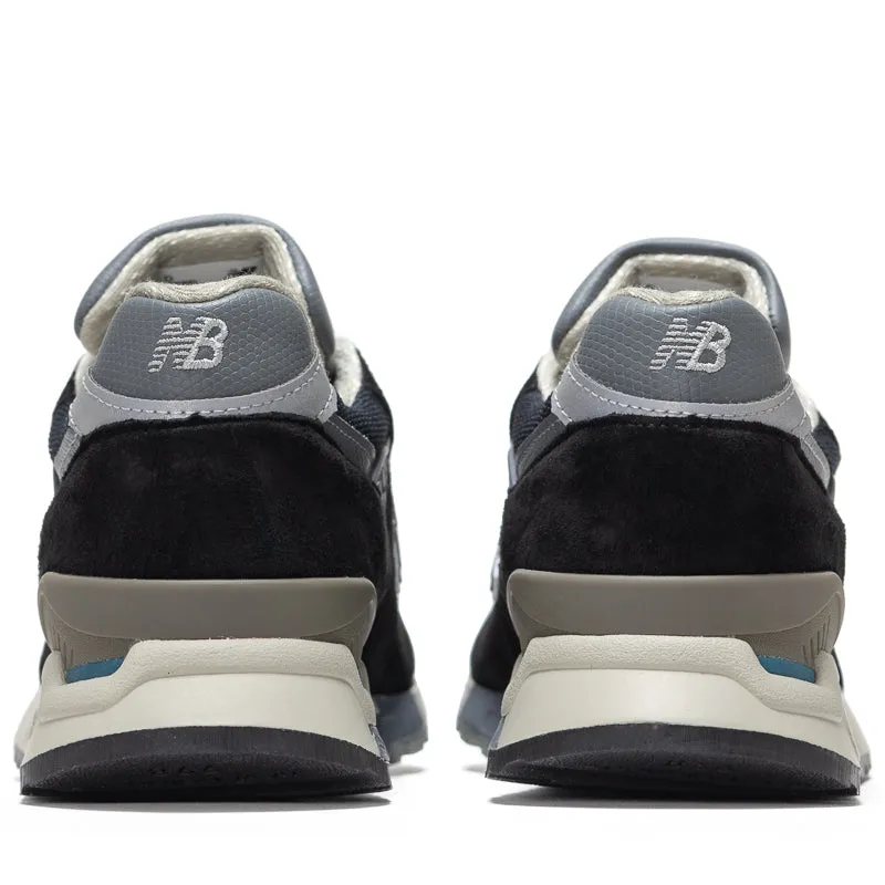 High Fashion New Balance Made in USA 998 - Black/Silver