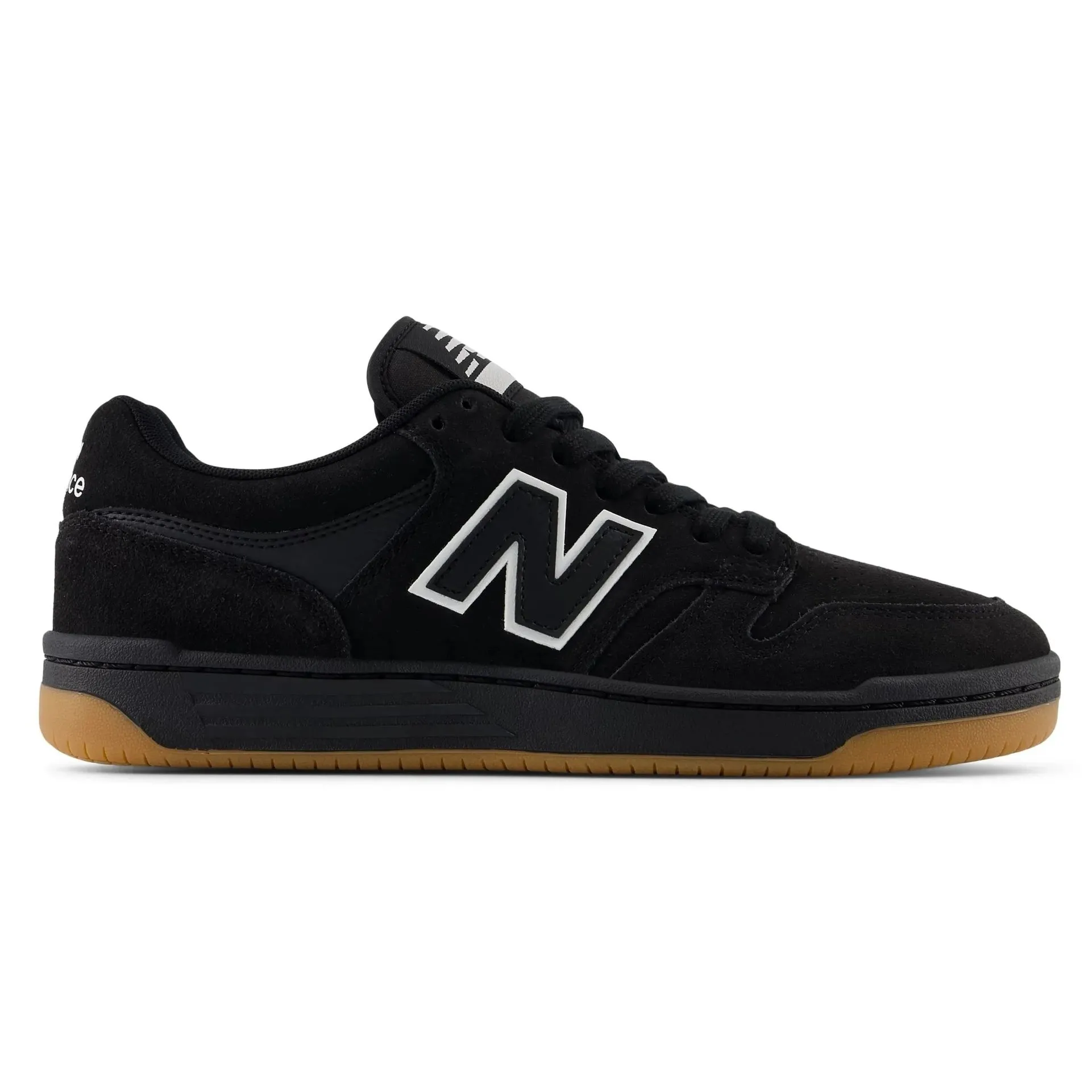 Suede Warm New Balance Numeric 480 Black/Black
