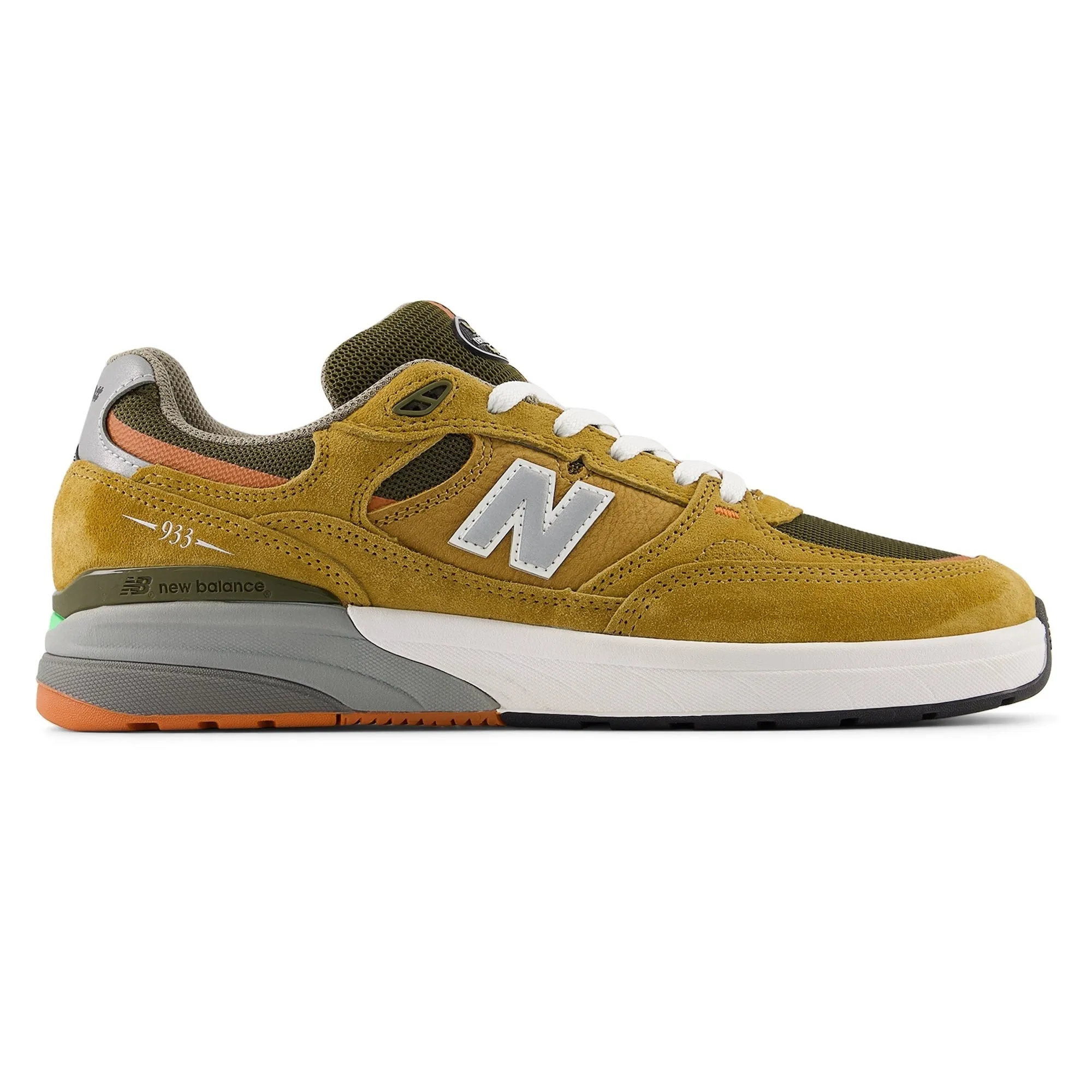 Chic Basics New Balance Numeric Reynolds 933 Brown/Grey Shoes