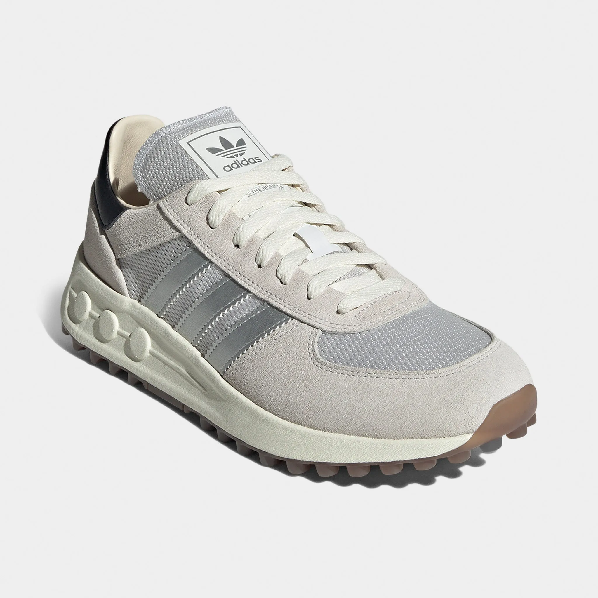 adidas LA Trainer Lux White / Silver - Core Comfort Canvas