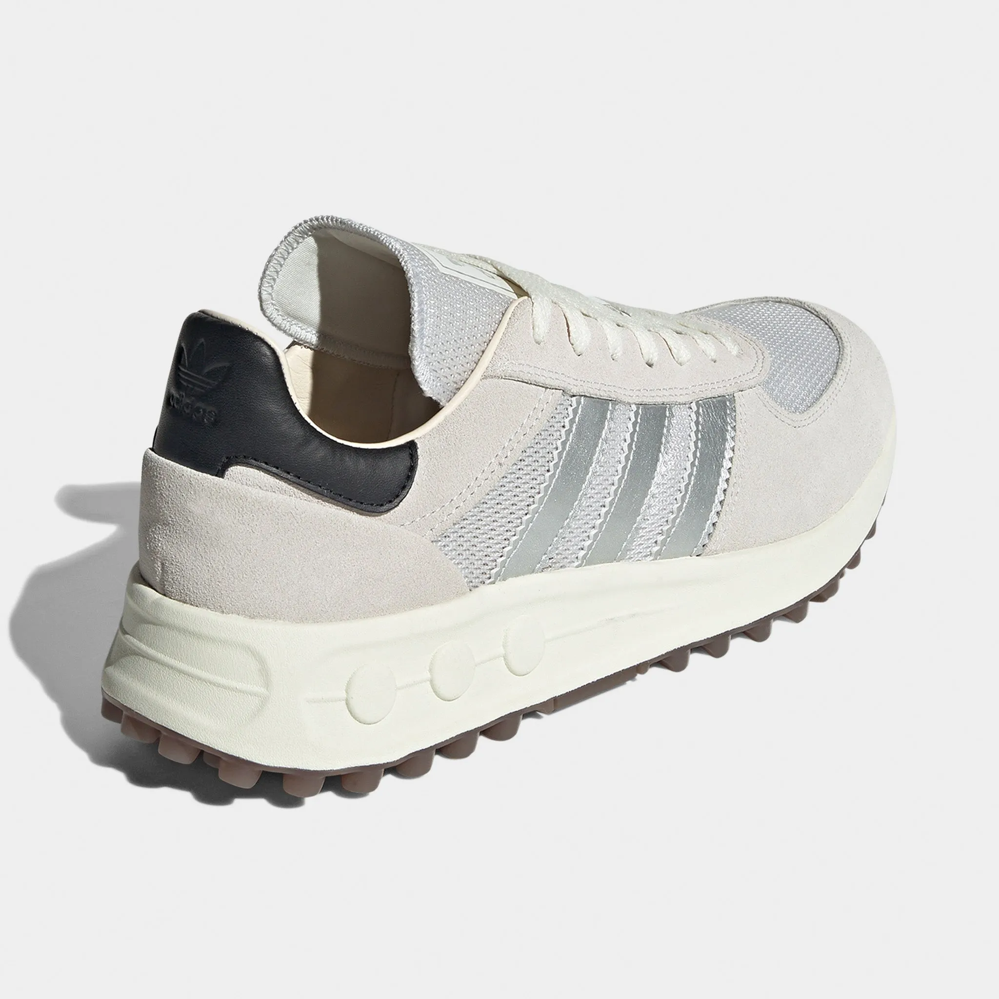 adidas LA Trainer Lux White / Silver - Core Microfiber Lining Comfort