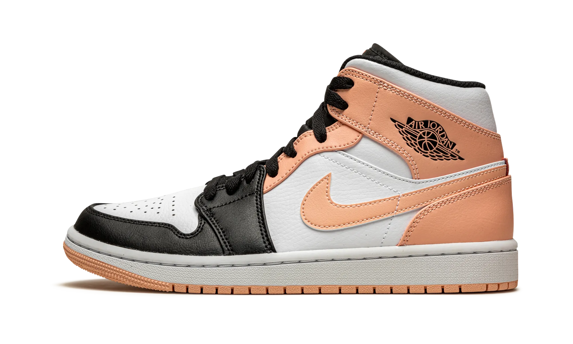 Air Jordan 1 Mid "Crimson Tint" Grip Enhancement Stretch Gusset