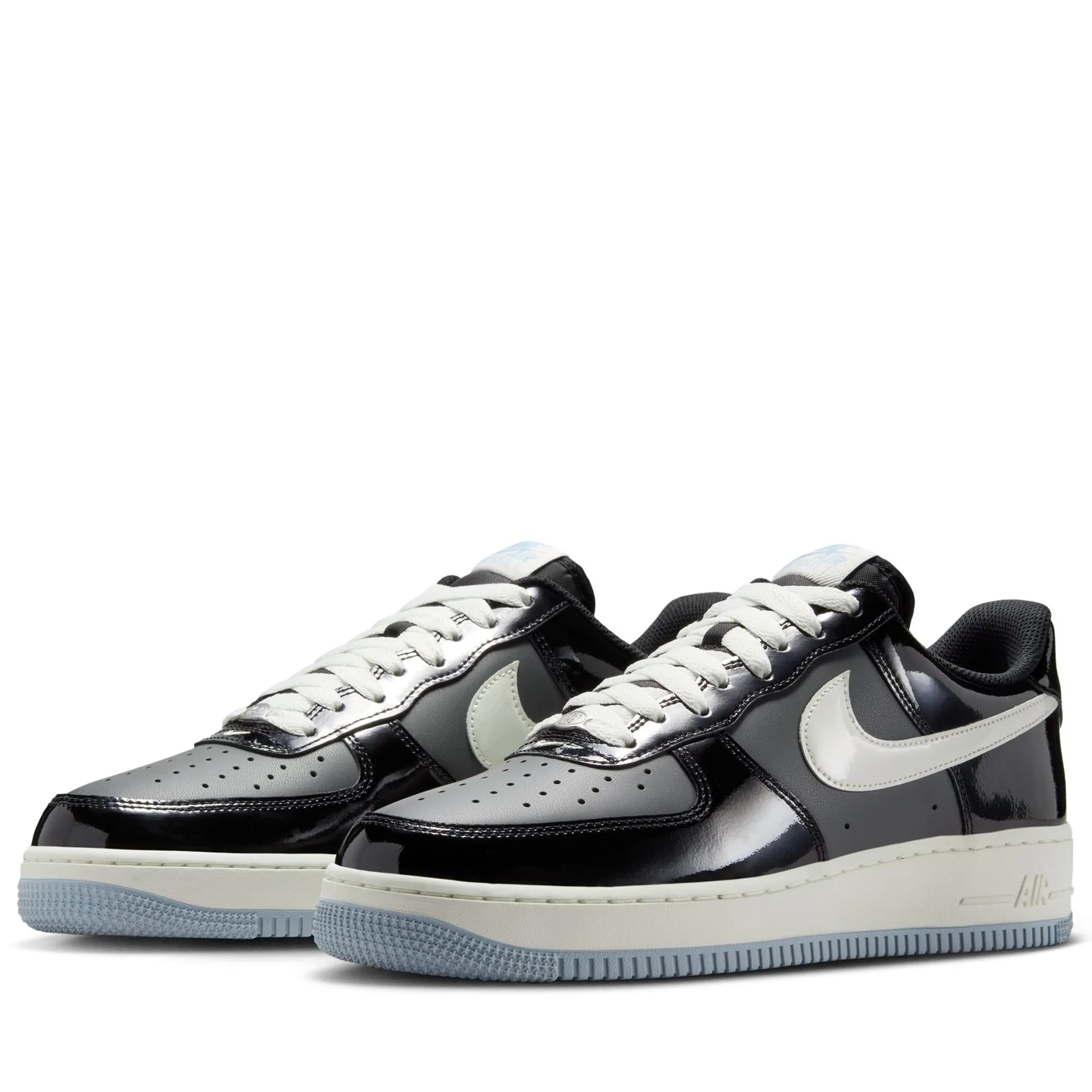 Nike Air Force 1 '07 - Black/Armory Blue Comfy Step cushioning technology