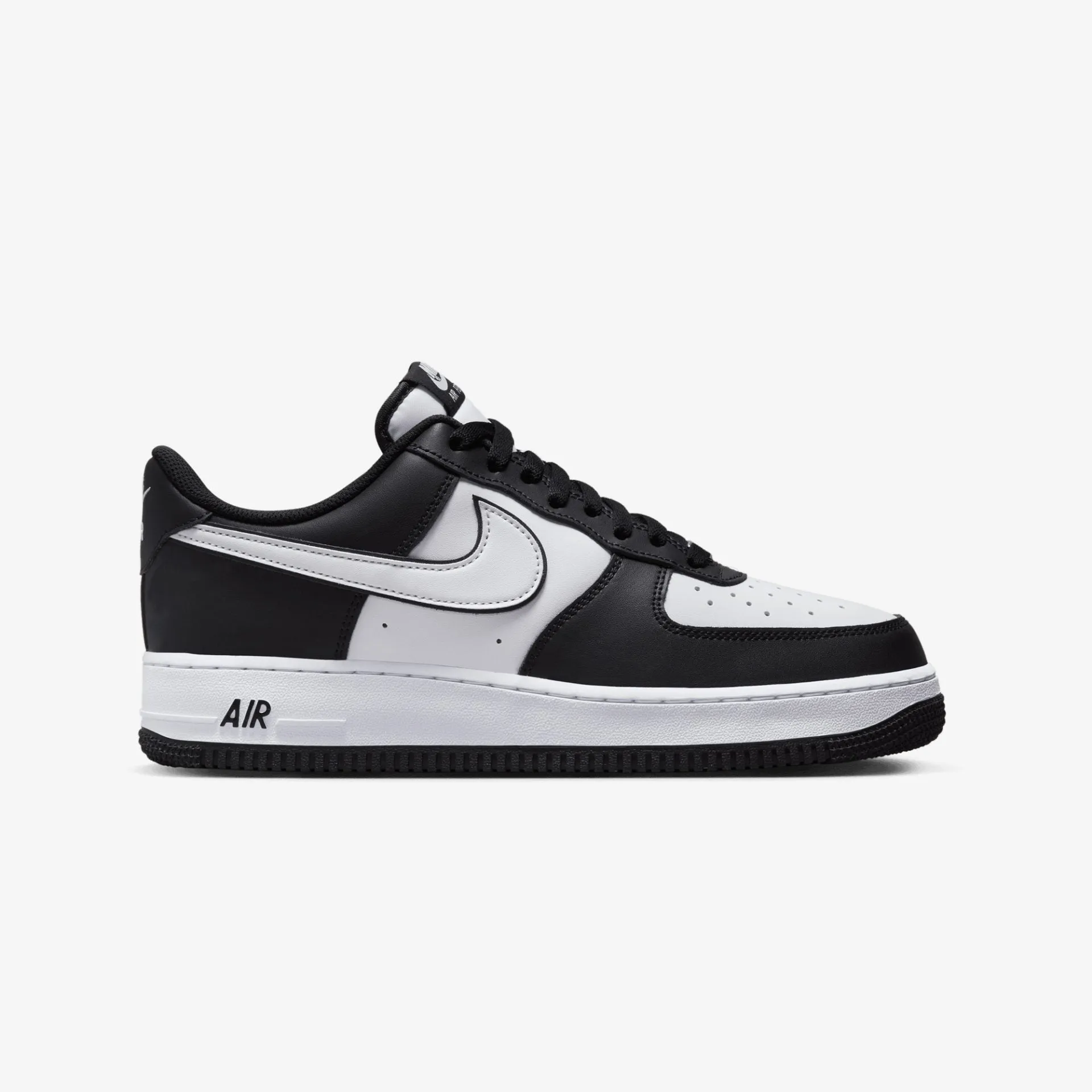Soft foam Moisture Wicking Fabric Nike | AIR FORCE 1 '07 { BLACK/WHITE