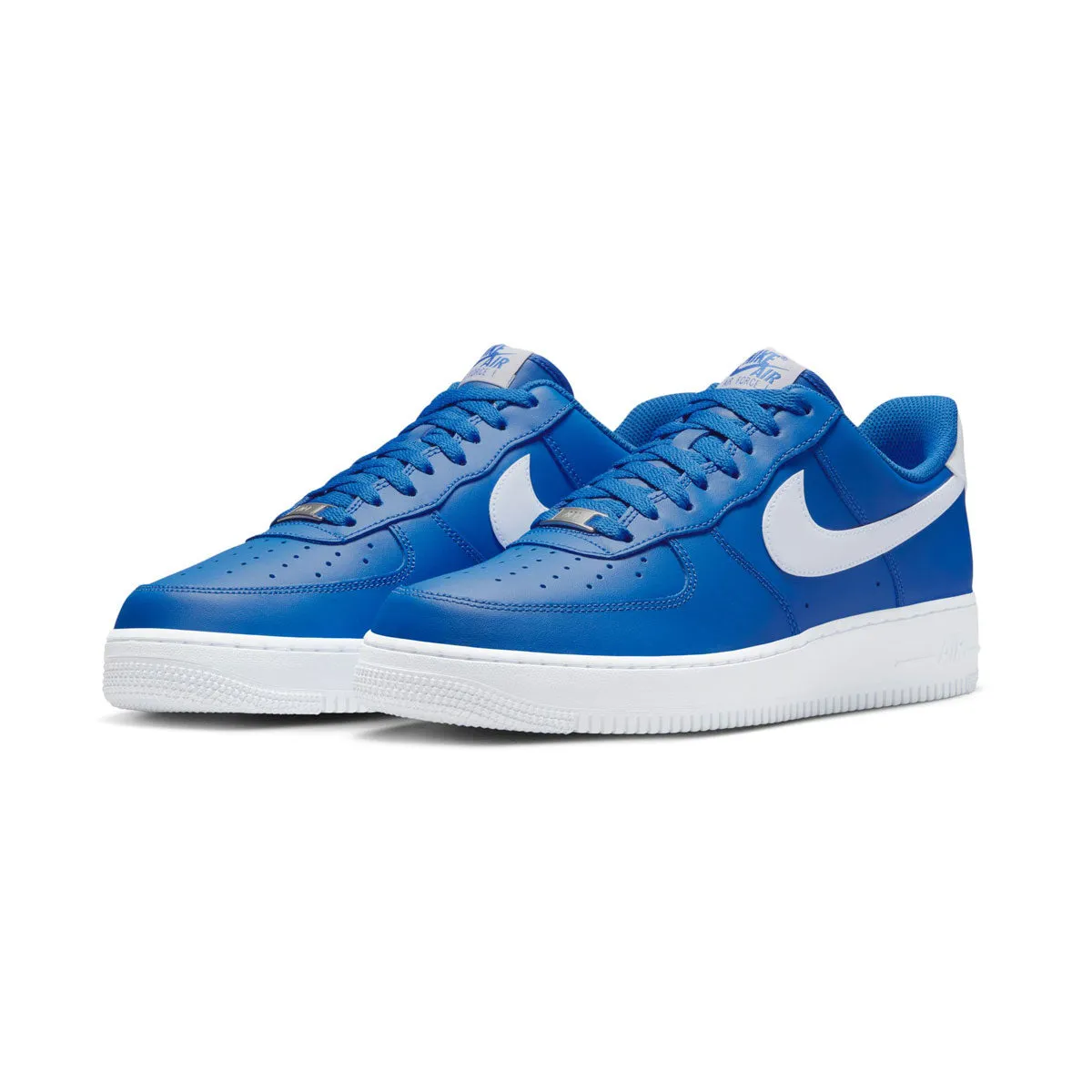 Slim Form Nike Air Force 1 '07 'College Blue White' Men's Shoes