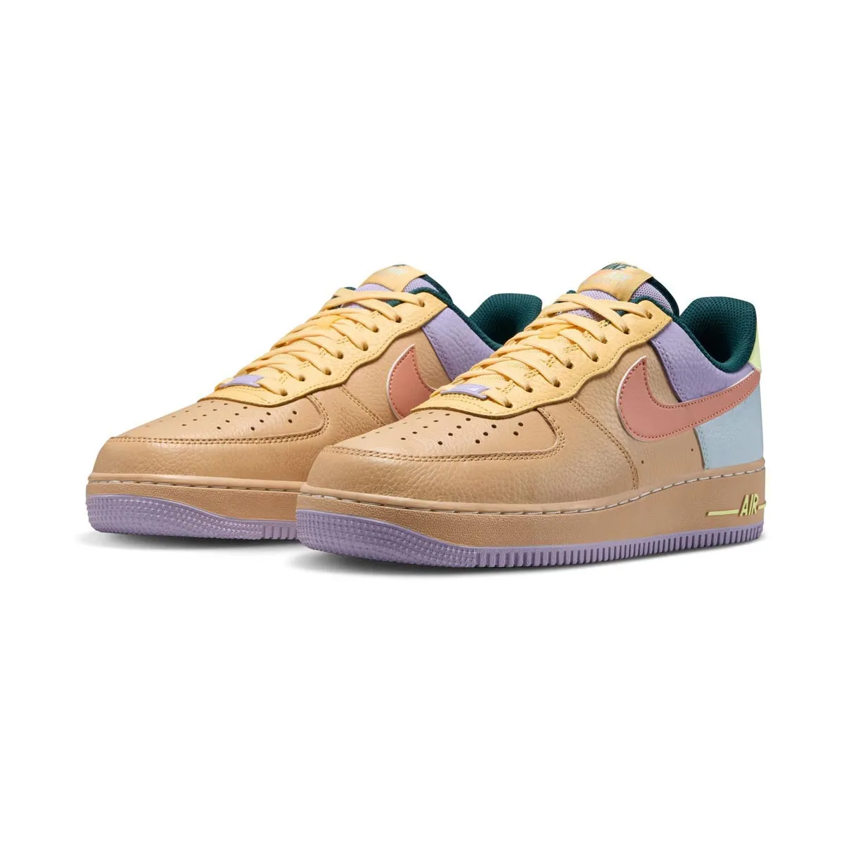 Nike Air Force 1 '07 'Easter' Men's Shoes Dynamic Arch Cushion Gym-Ready