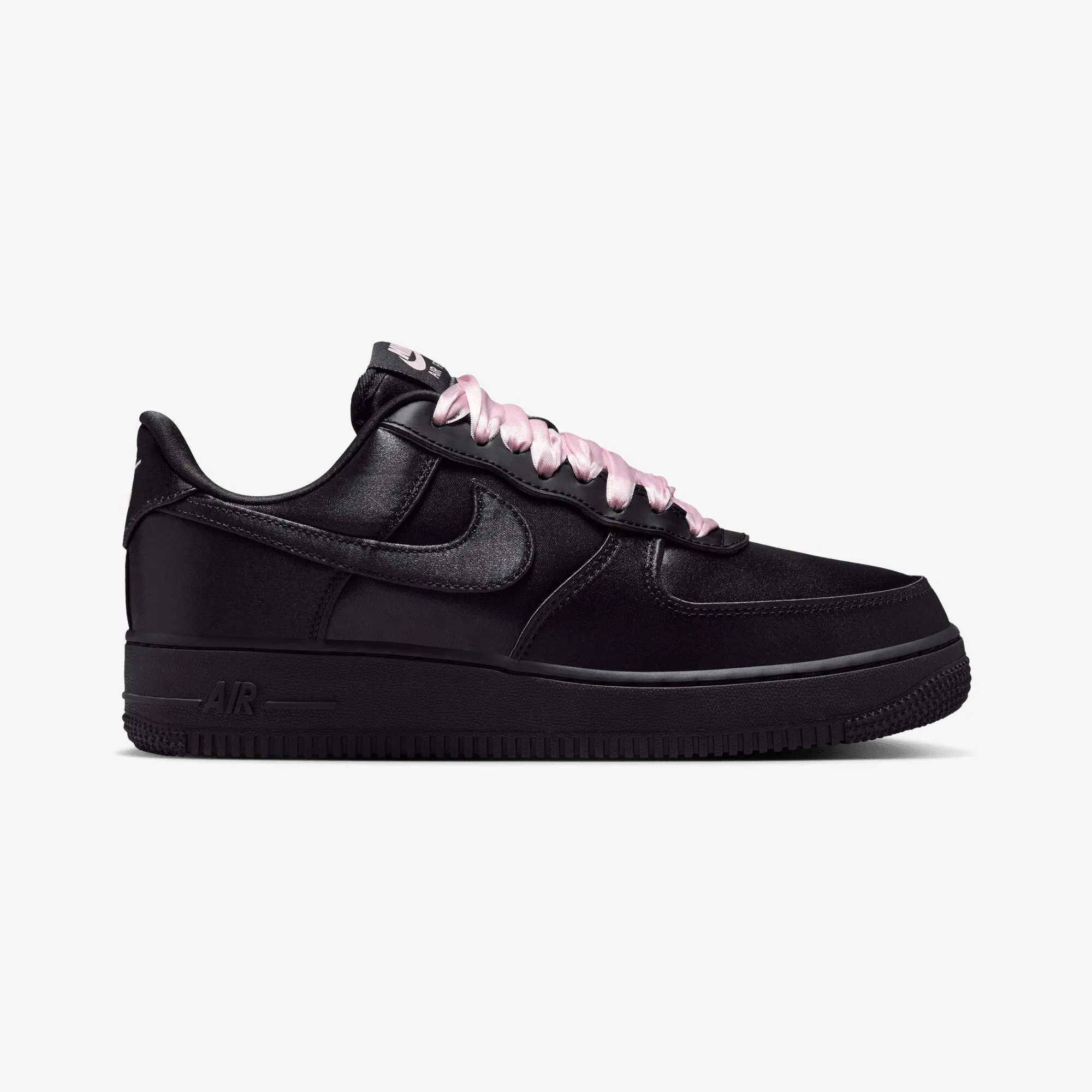 Trend-setting comfort NIKE | AIR FORCE 1 '07 LV8 { BLACK/BLACK-PINK ICE