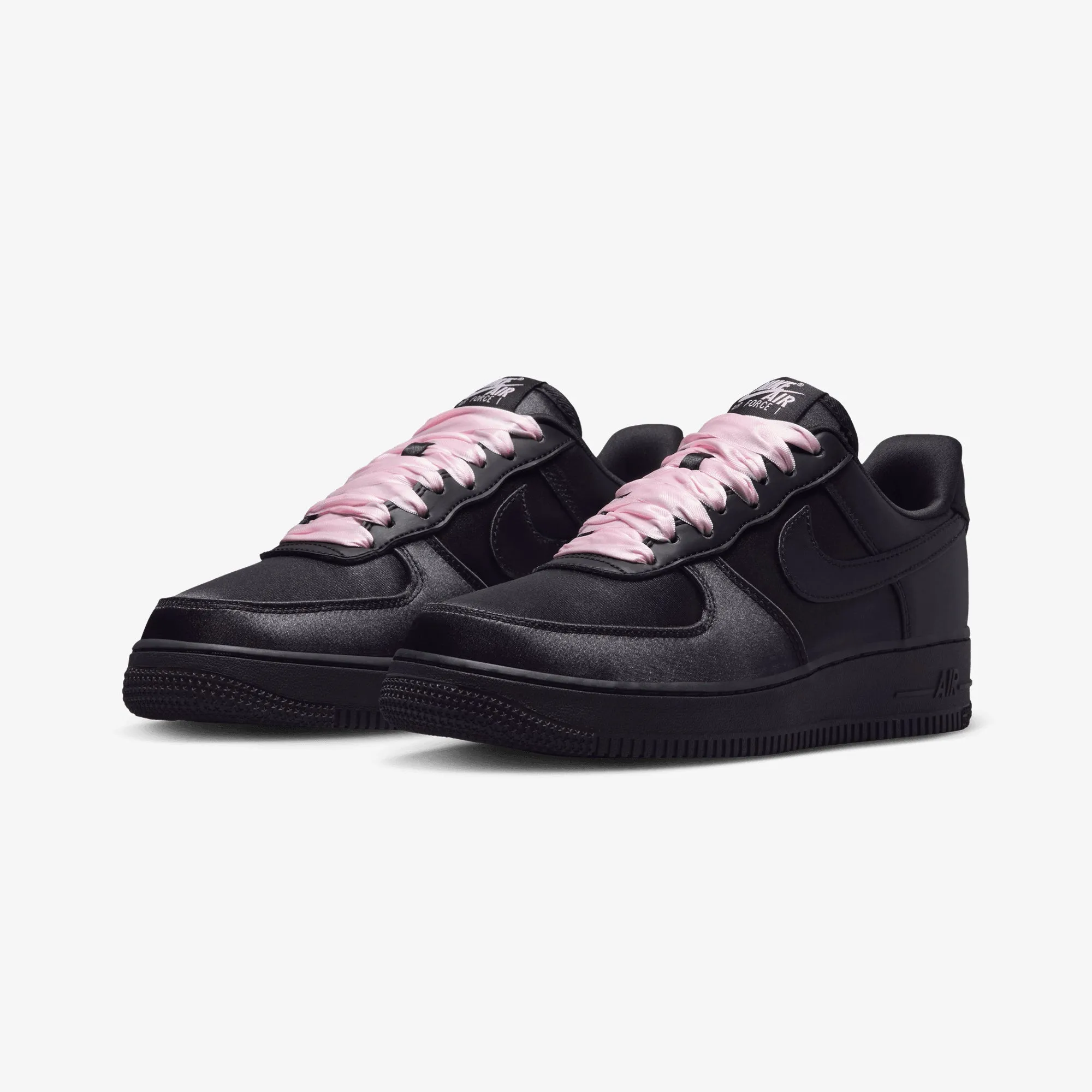 Classic Comfort NIKE | AIR FORCE 1 '07 LV8 { BLACK/BLACK-PINK ICE
