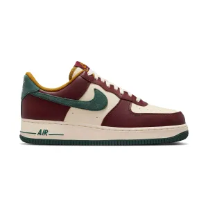 Cushioning Pods Rubber Sole Nike Air Force 1 '07 LV8 'Dark Team Red Vintage Green' Men's Shoes