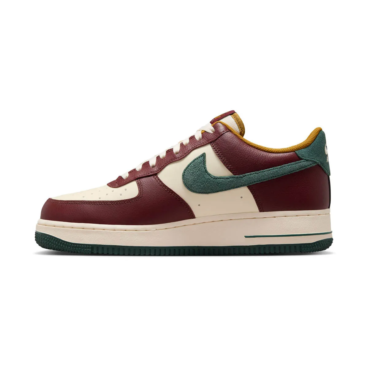 Nike Air Force 1 '07 LV8 'Dark Team Red Vintage Green' Men's Shoes Every Ground Pace Support