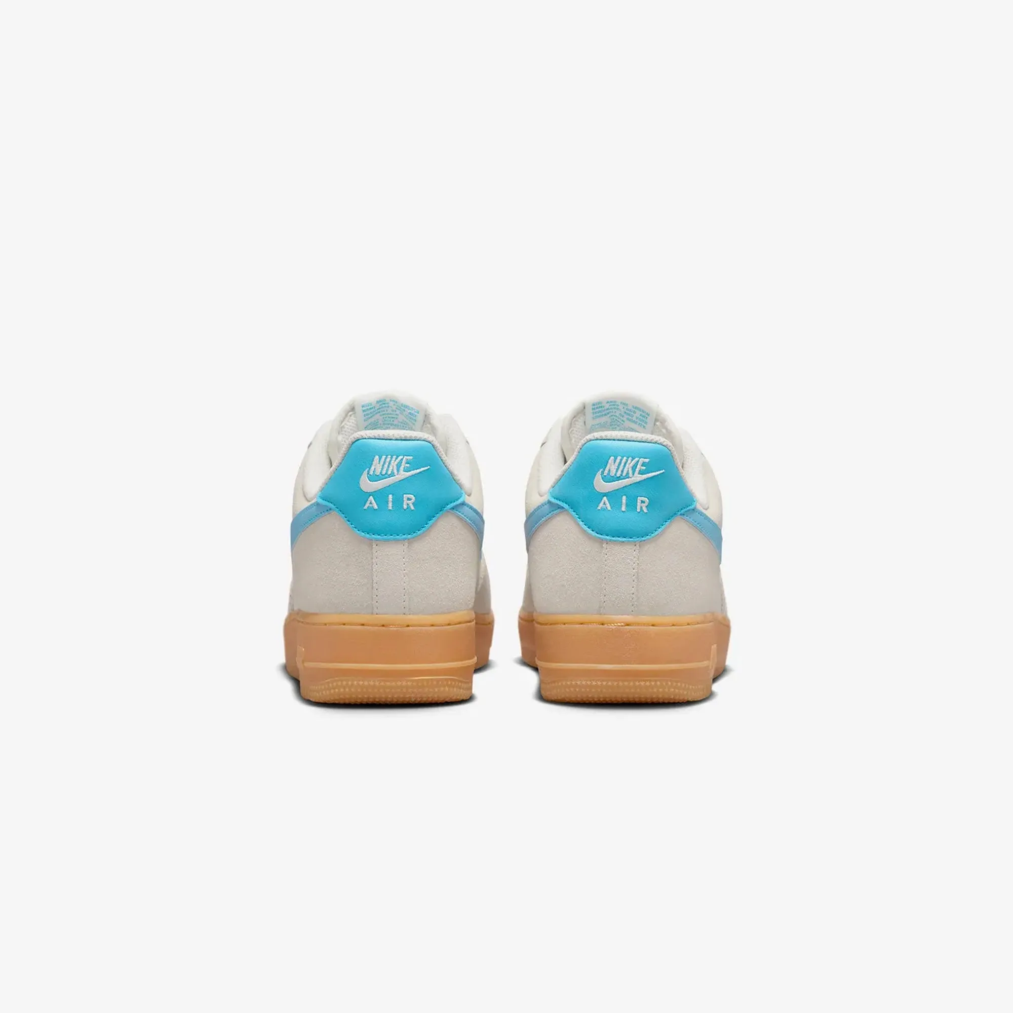 NIKE | AIR FORCE 1 '07 LV8 { PHANTOM/BALTIC BLUE-GUM YELLOW Day Fit