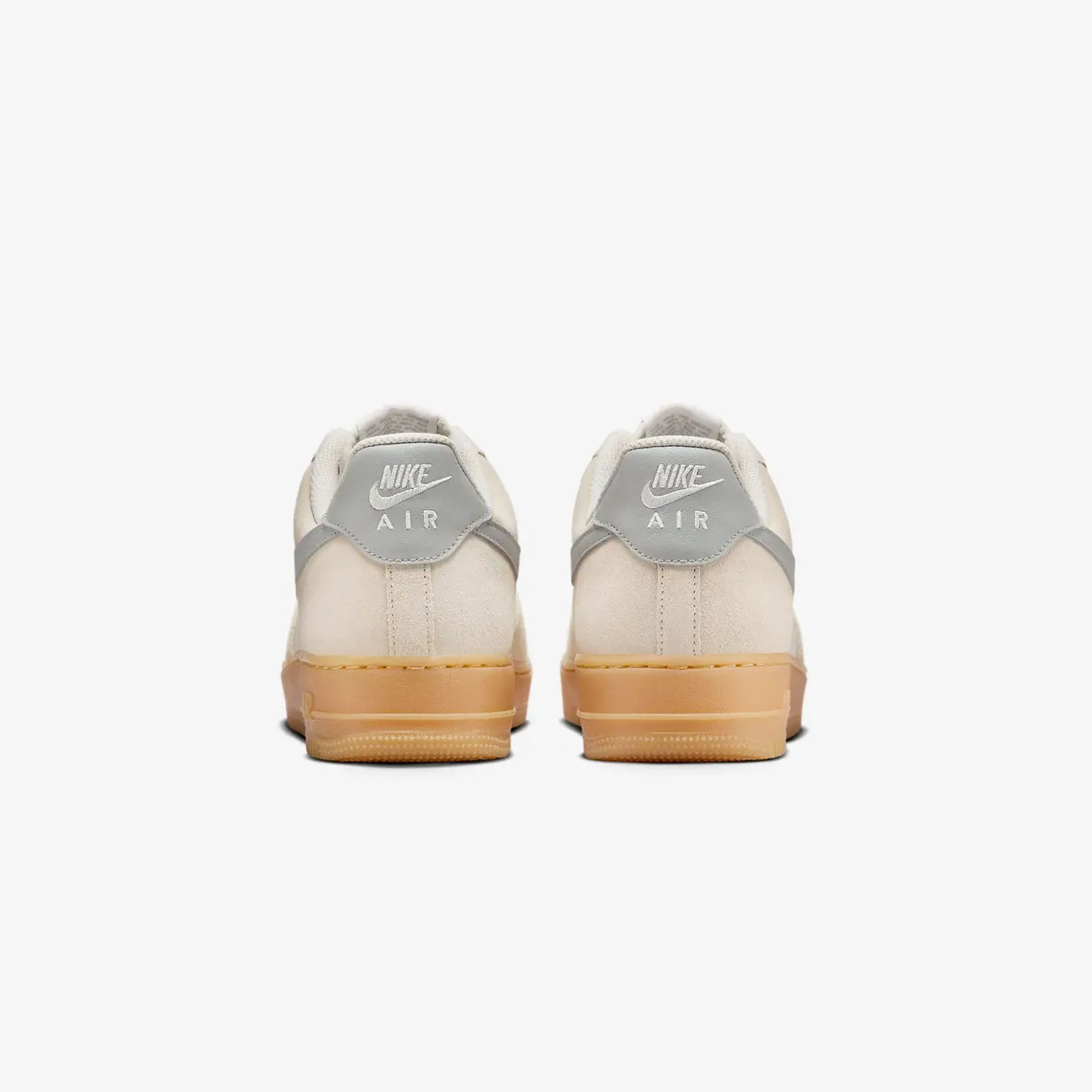 NIKE | AIR FORCE 1 '07 LV8 { PHANTOM/LT SMOKE GREY-GUM YELLOW Lightweight Design Multi Terrain