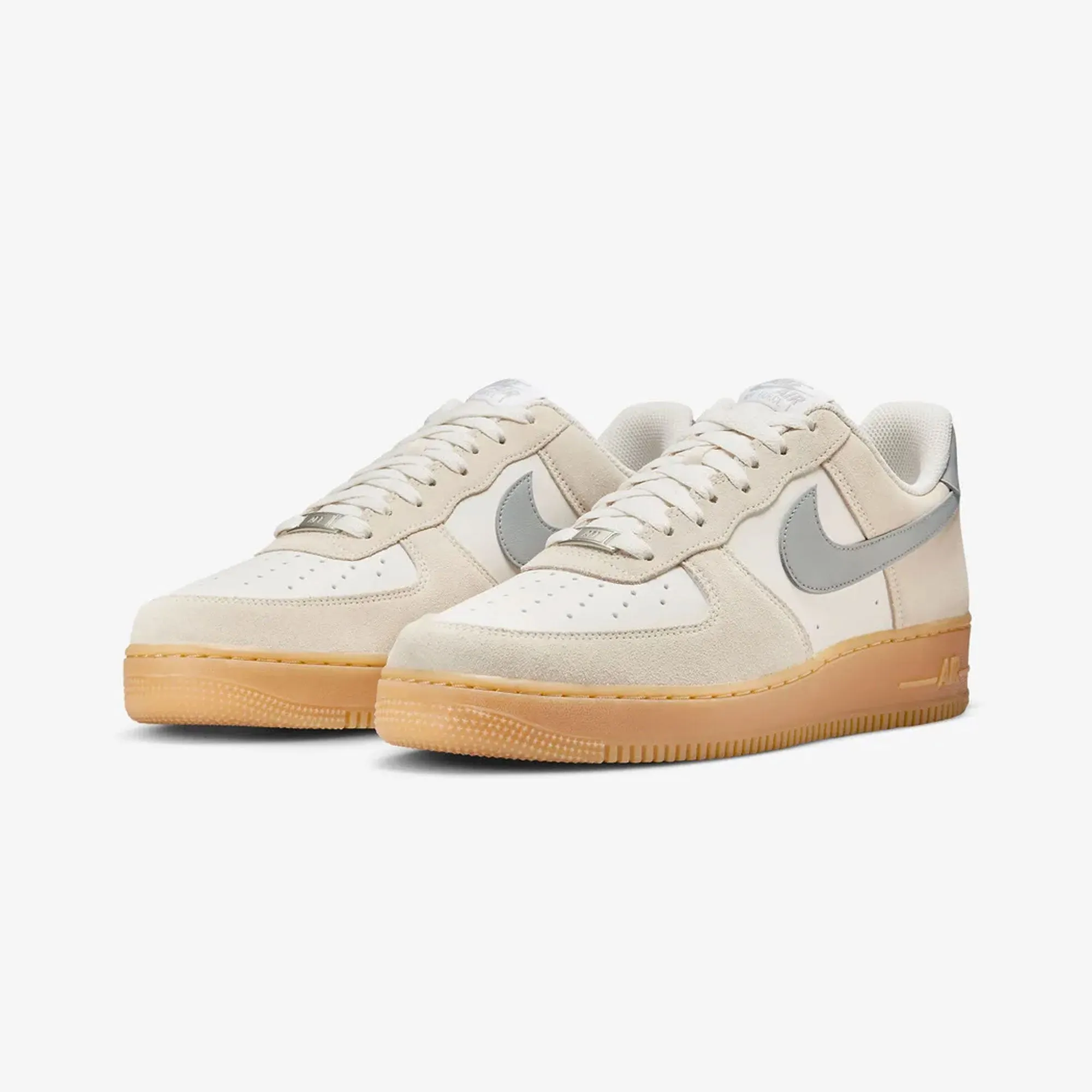 Ultra-soft feel NIKE | AIR FORCE 1 '07 LV8 { PHANTOM/LT SMOKE GREY-GUM YELLOW