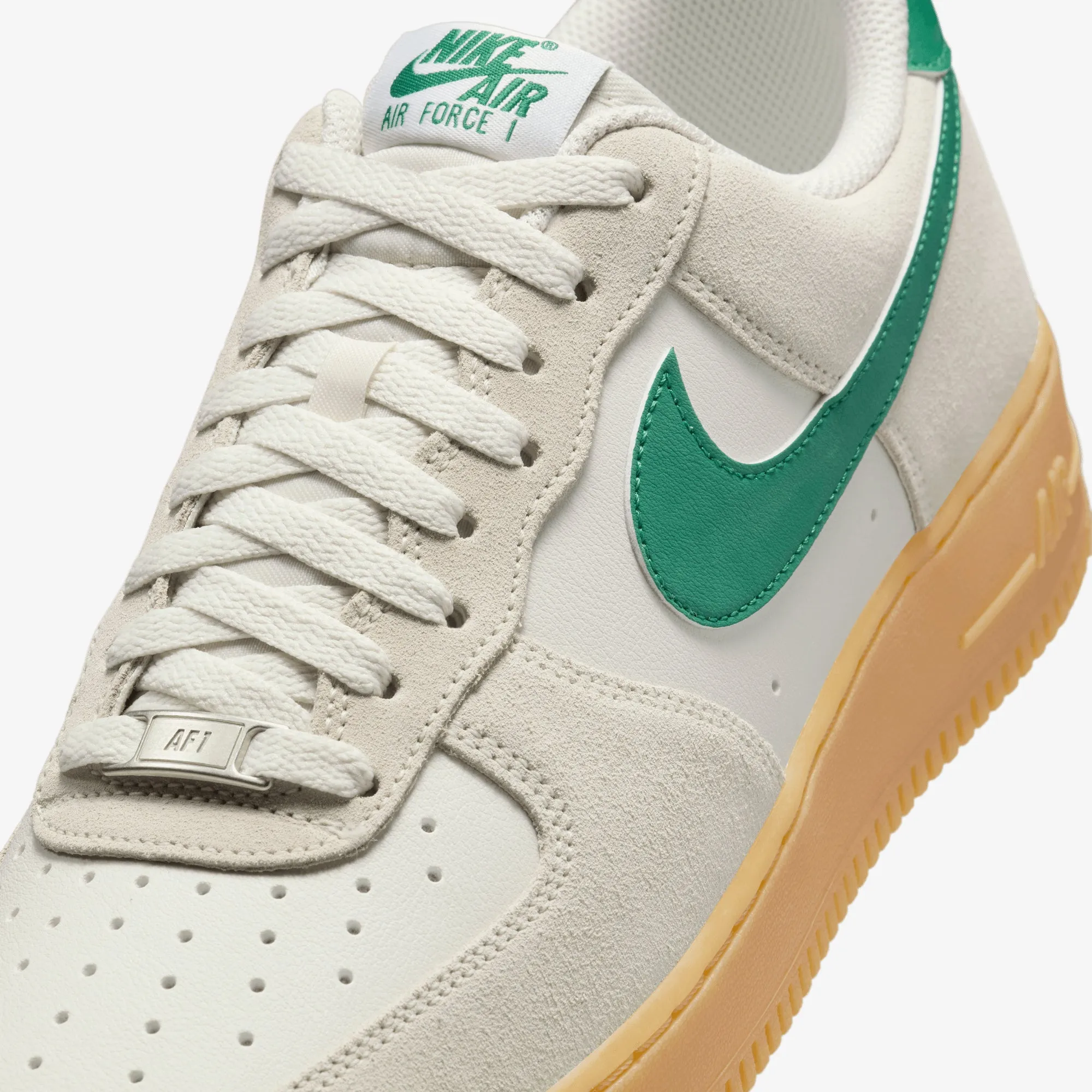 Athletic Appeal Urban breathability NIKE | AIR FORCE 1 '07 LV8 { PHANTOM/MALACHITE-GUM YELLOW