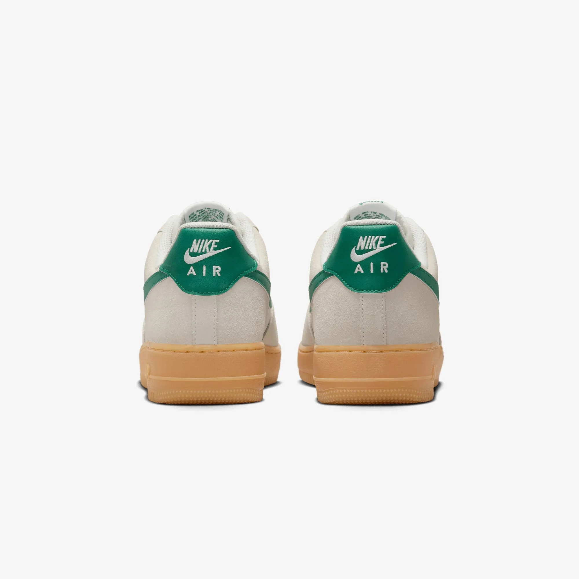 NIKE | AIR FORCE 1 '07 LV8 { PHANTOM/MALACHITE-GUM YELLOW Body Movement