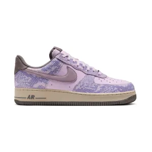 Nike Air Force 1 '07 LV8 'Purple Snakeskin' Men's Shoes Ankle Collar Padding