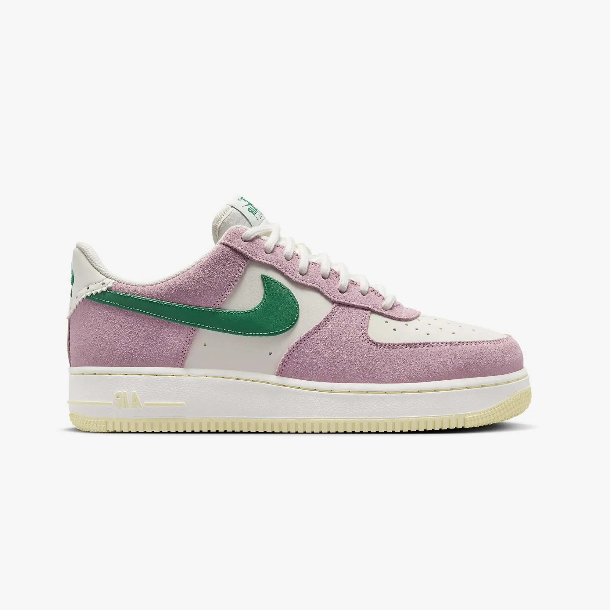 Comfortable Toe Quality craftsmanship Nike | AIR FORCE 1 '07 LV8 { SAIL/MALACHITE-MED SOFT PINK-ALABASTER