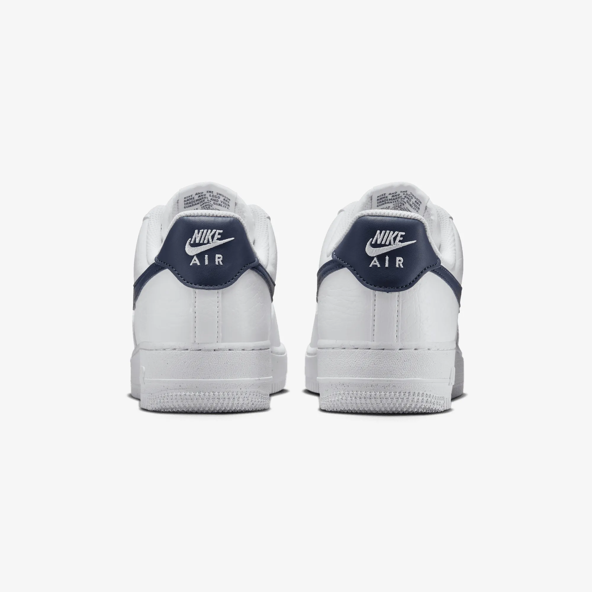 Comfort Technology Base Support NIKE | AIR FORCE 1 '07 NEXT NATURE { WHITE/MIDNIGHT NAVY-WHITE