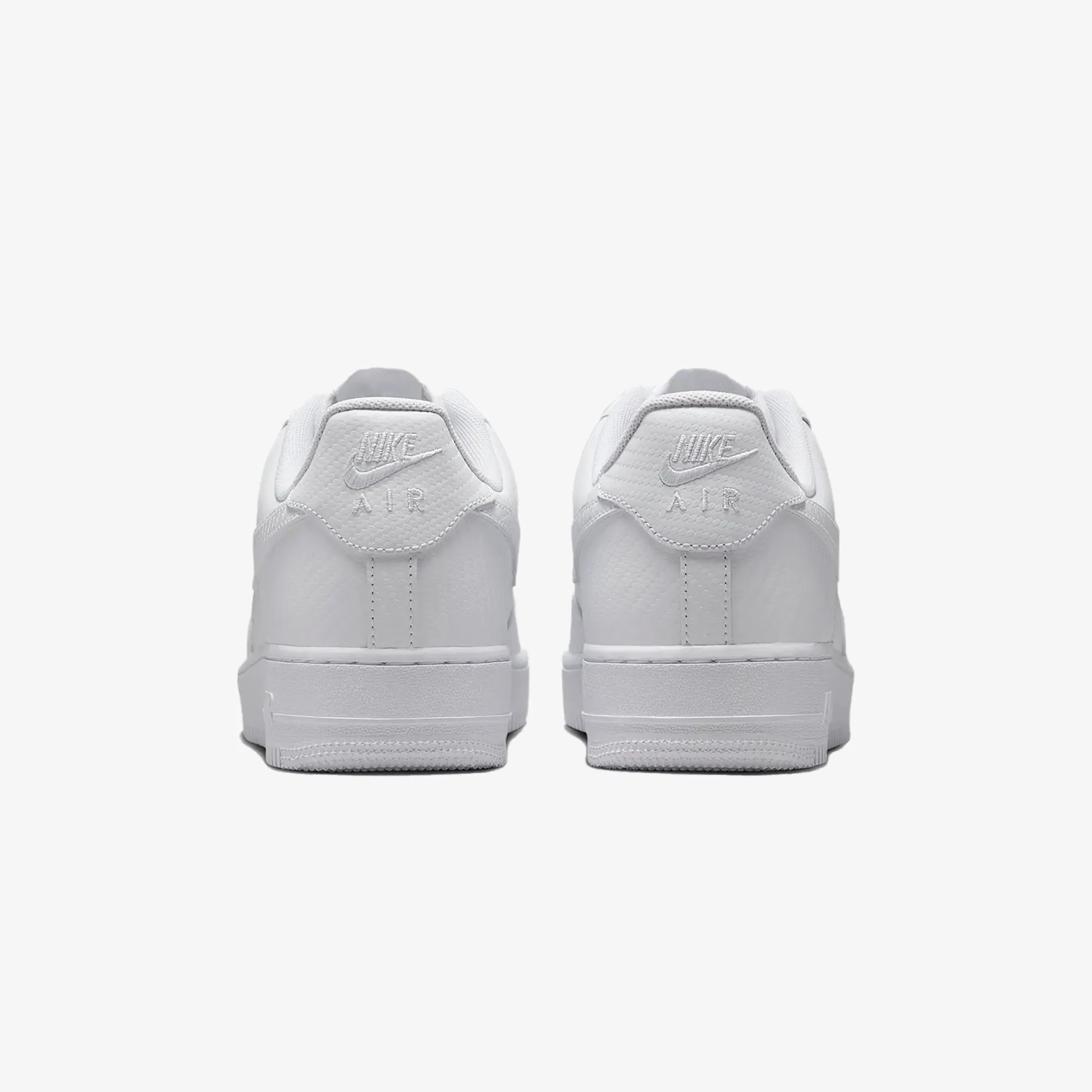 Plush Touch NIKE | AIR FORCE 1 '07 TEXTURE { WHITE/WHITE