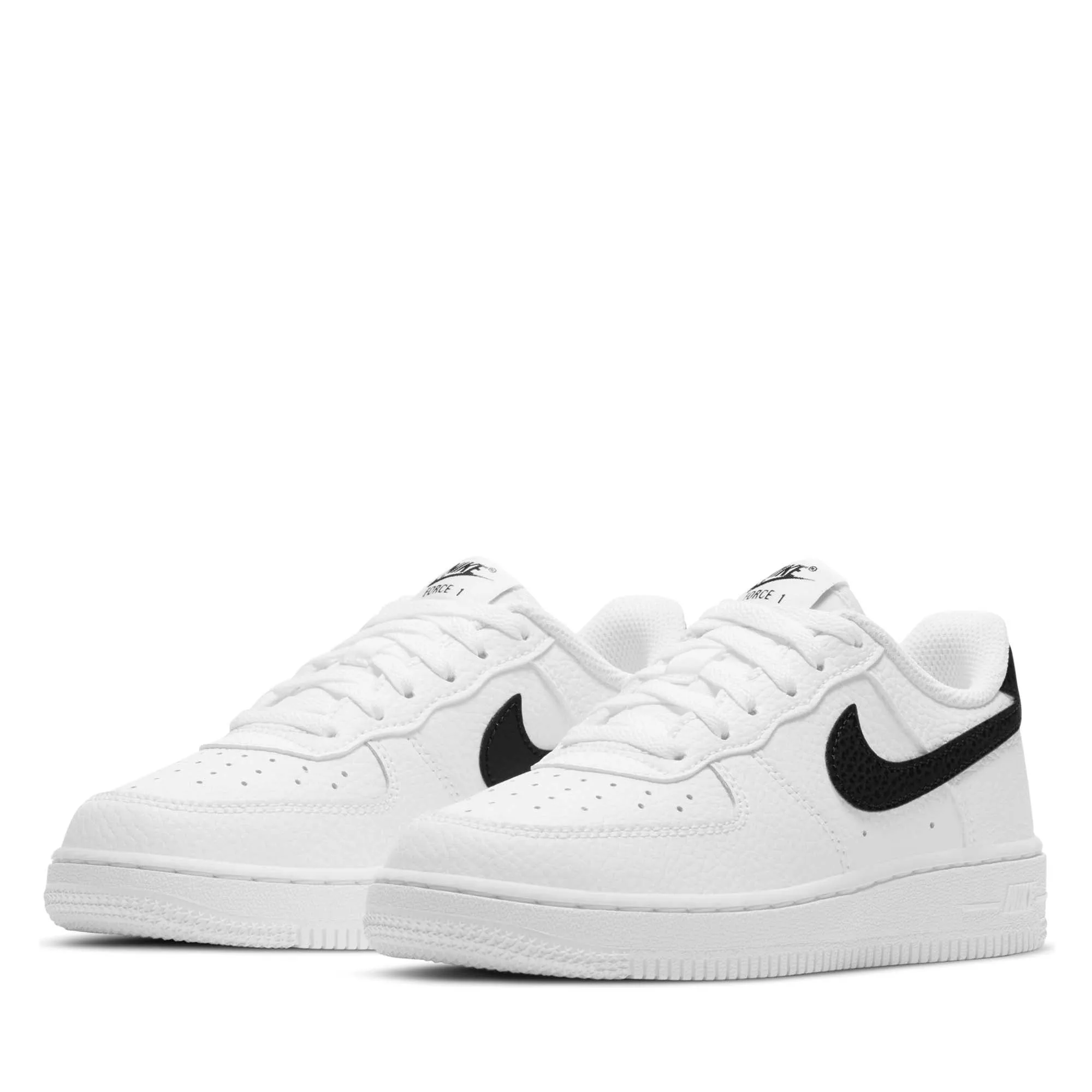 Pavement Walk Eco Friendly Foam Nike Air Force 1 (GS) - White/Black