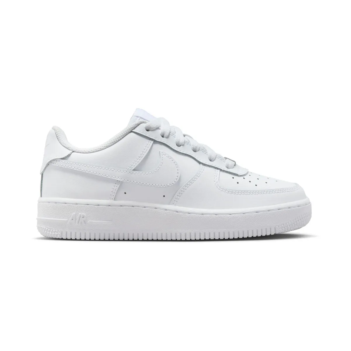 Neutral Stride Design Nike Air Force 1 LE 'Triple White' Big Kids' Shoes