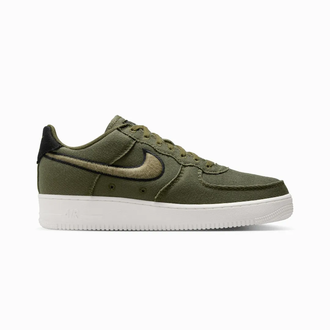 NIKE | AIR FORCE 1 LOW CANVAS { ARMY OLIVE/MATTE OLIVE-PHANTOM-BLACK Torsion Plate Active Feet