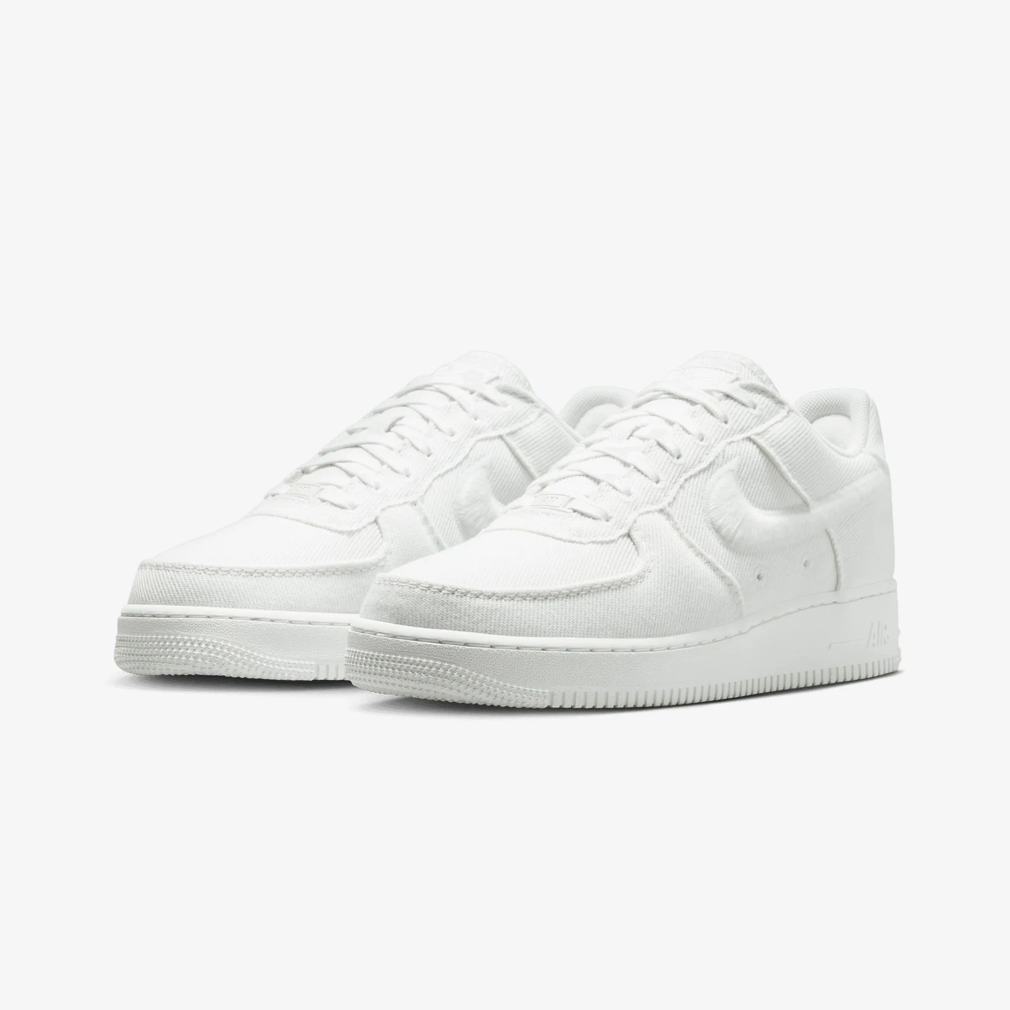 Adaptive Technology NIKE | AIR FORCE 1 LOW CANVAS { SUMMIT WHITE/SUMMIT WHITE