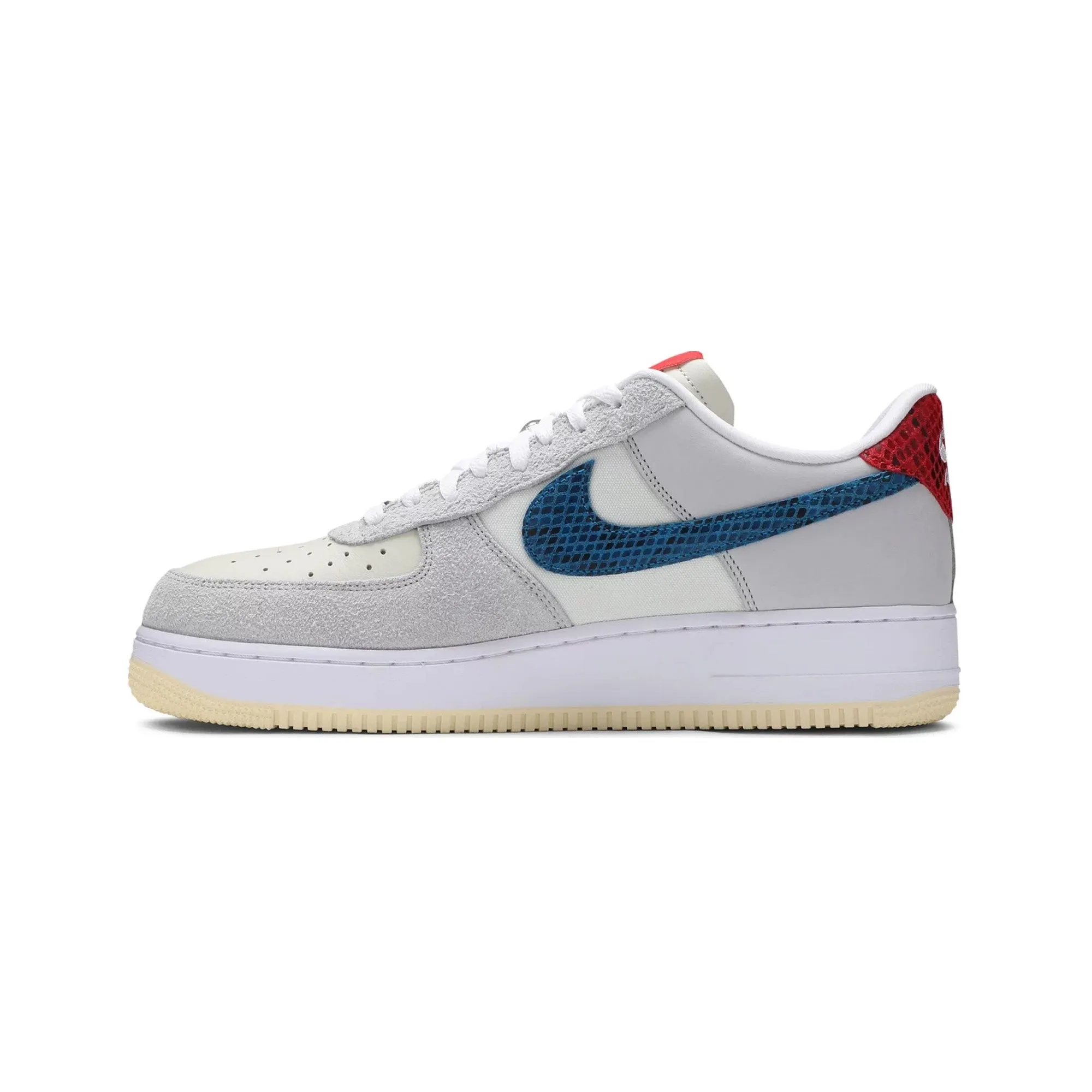 Reinforced Nike Air Force 1 Low SP Undefeated 5 On It Dunk Vs. AF1 'Grey Fog' (2021)