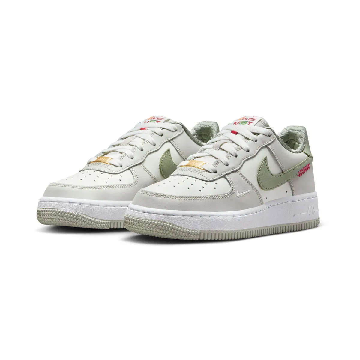 Walking Focus Nike Air Force 1 LV8 'Snake Year' Big Kids' Shoes
