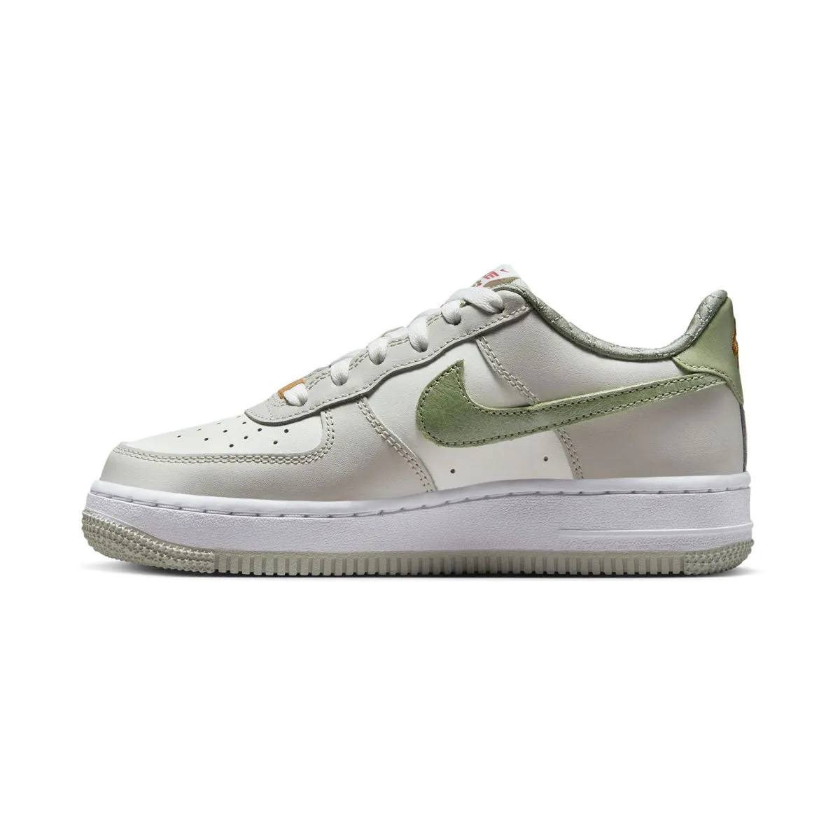 Nike Air Force 1 LV8 'Snake Year' Big Kids' Shoes Sturdy Heel EVA foam