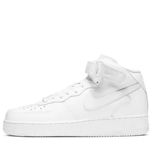 Fast Lane Nike Air Force 1 Mid '07 - White/White