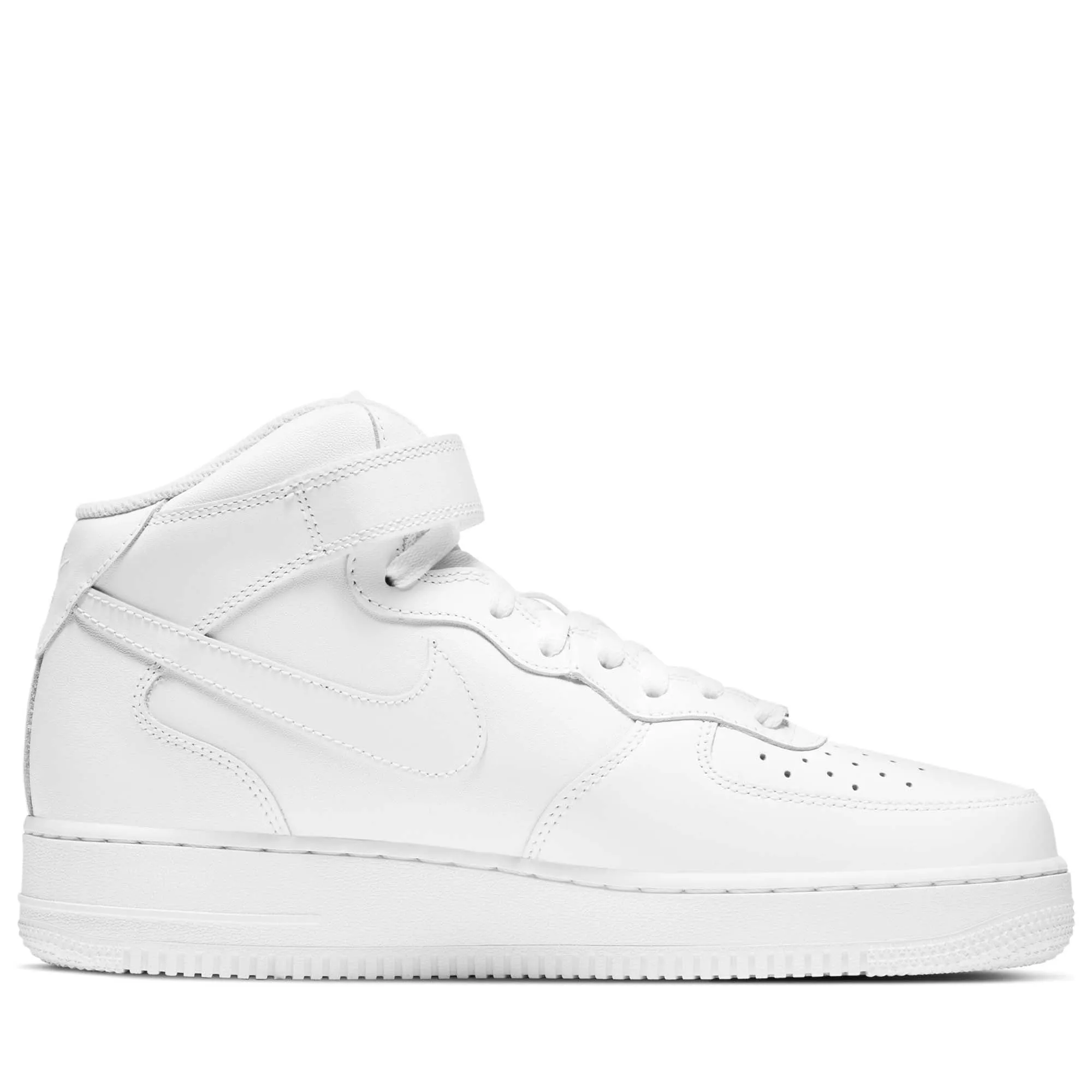 Effortless Feel Ultra-soft cushioning Nike Air Force 1 Mid '07 - White/White