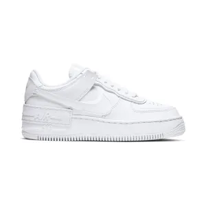 Nike Air Force 1 Shadow 'Triple White' Women's Shoes Smooth exterior Mid Foot