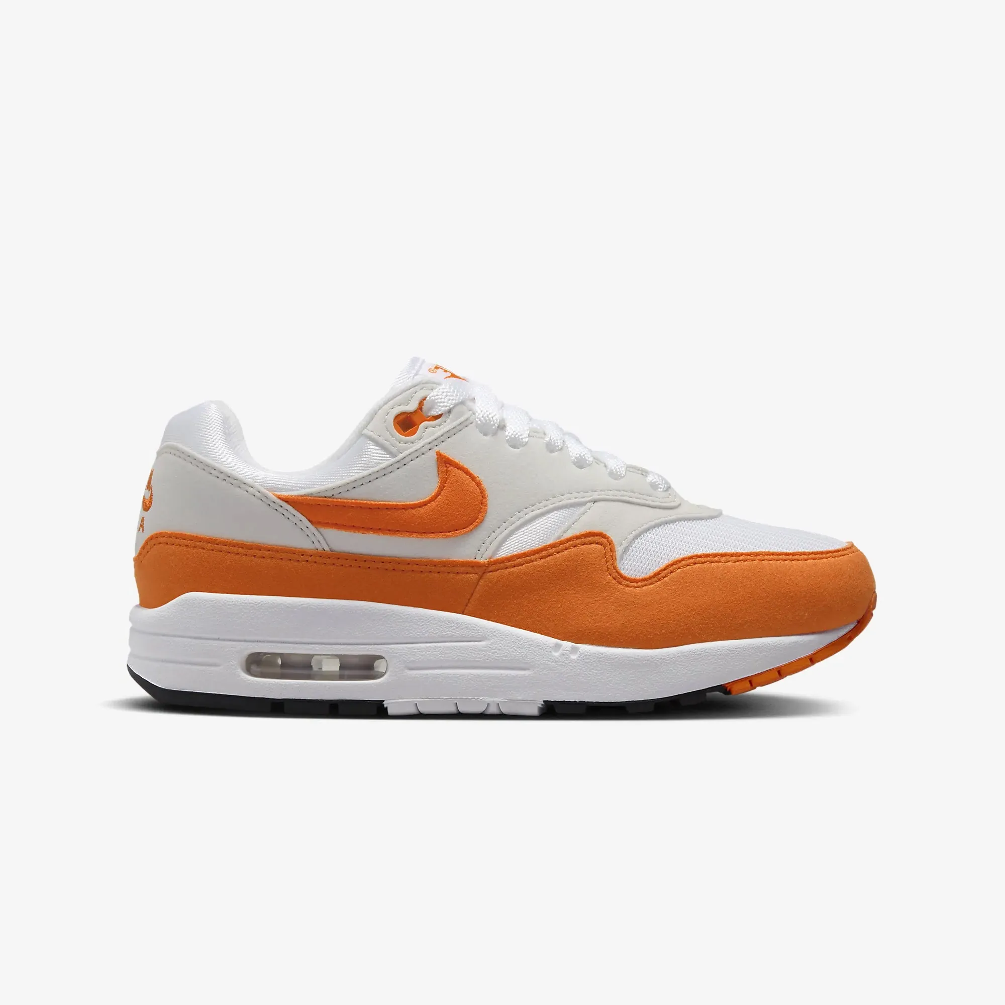 Training Sessions All-purpose fit Nike | AIR MAX 1  { NEUTRAL GREY/SAFETY ORANGE-WHITE-BLACK