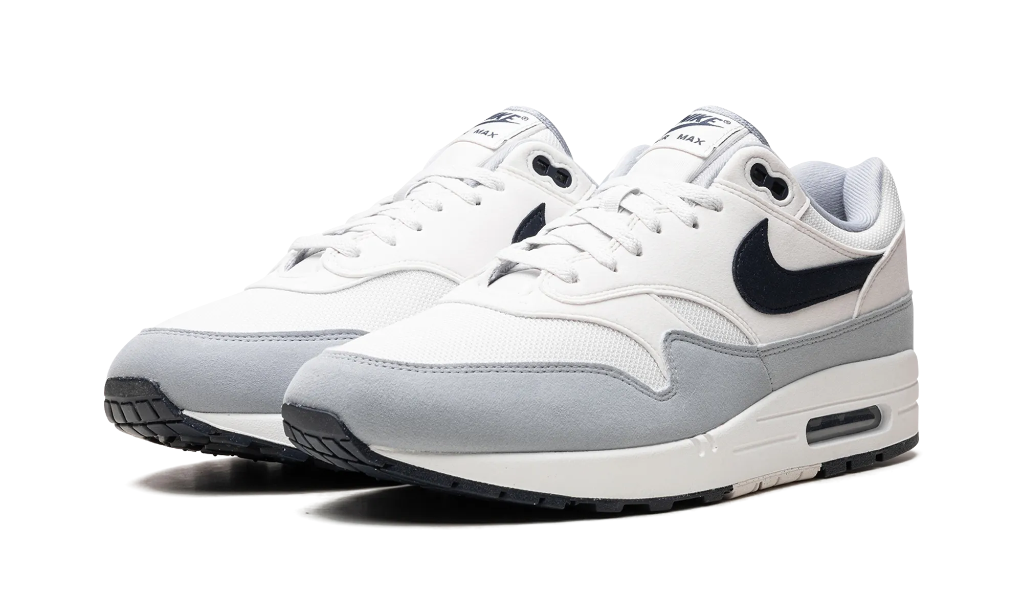 Lightweight Mesh embroidered running gear Nike Air Max 1 "Dark Obsidian"