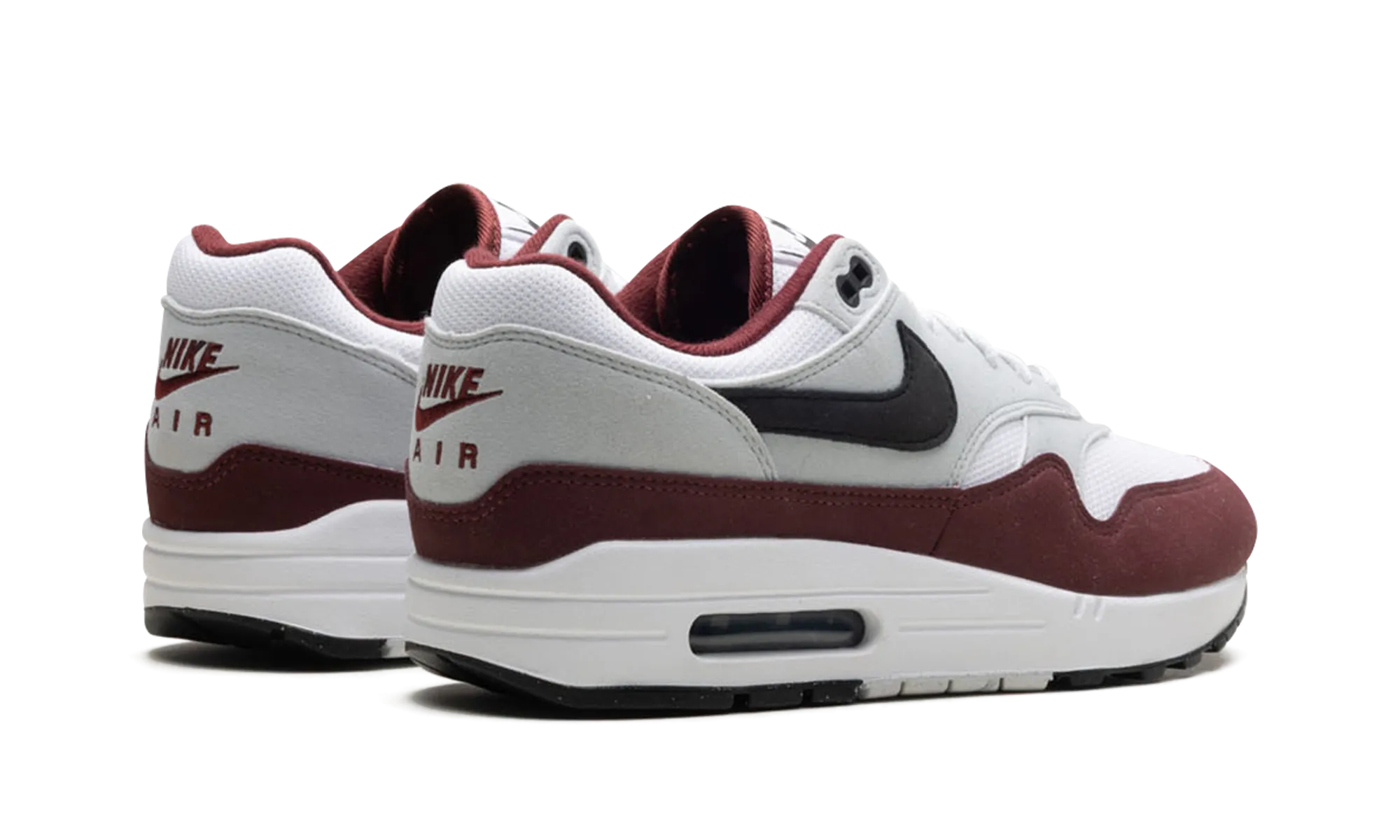 Nike Air Max 1 "Dark Team Red" Custom - made Stretching