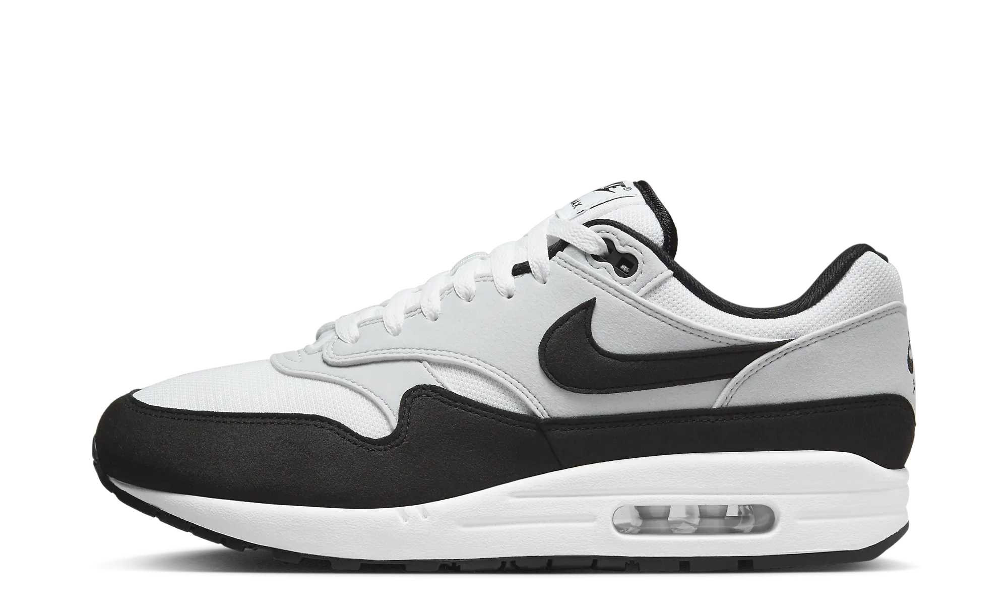 Nike Air Max 1 "White Black" running in a bog area shoes running for a better life