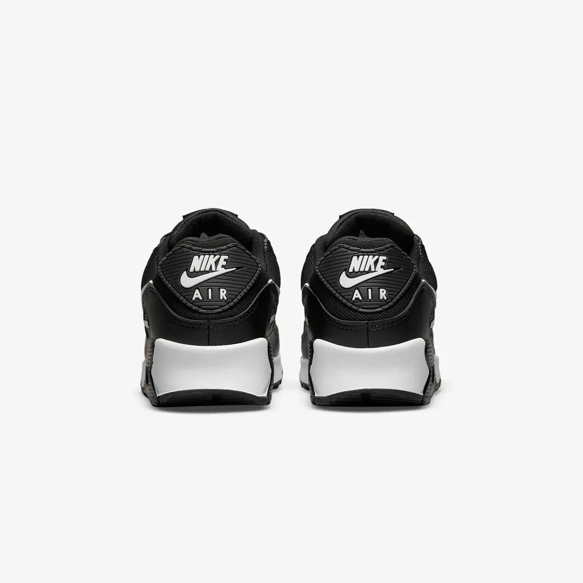 Nike | AIR MAX 90  { BLACK/WHITE-BLACK Hyper Breathable Lining Stretch Knit Upper