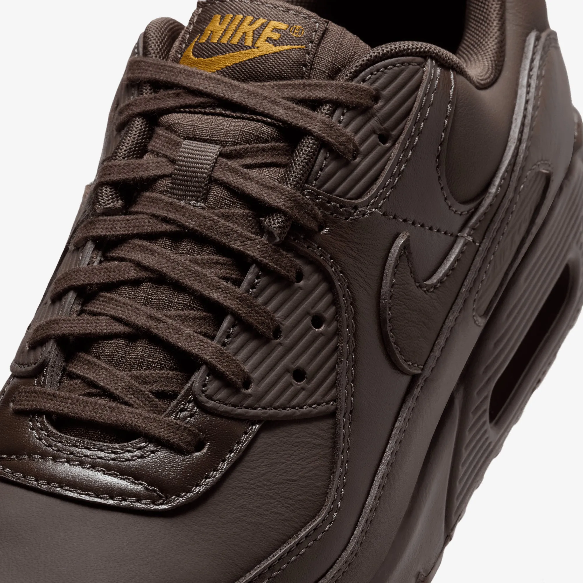 Daily Performance Padded Tongue Design Nike | AIR MAX 90 ESS  { BAROQUE BROWN/BAROQUE BROWN-DESERT OCHRE