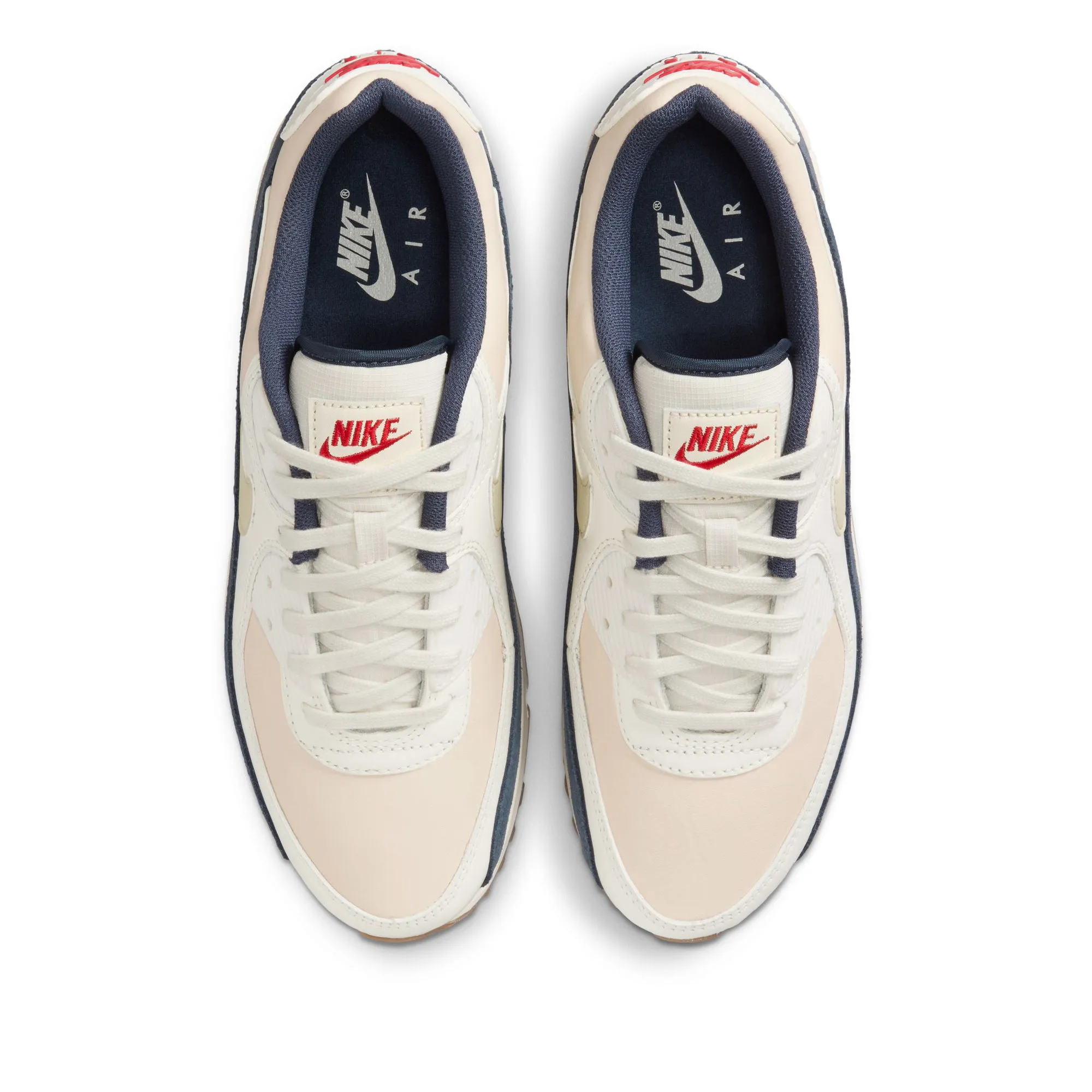 Nike Air Max 90 Premium - Pale Ivory/Light Khaki Flex Move Light Touch