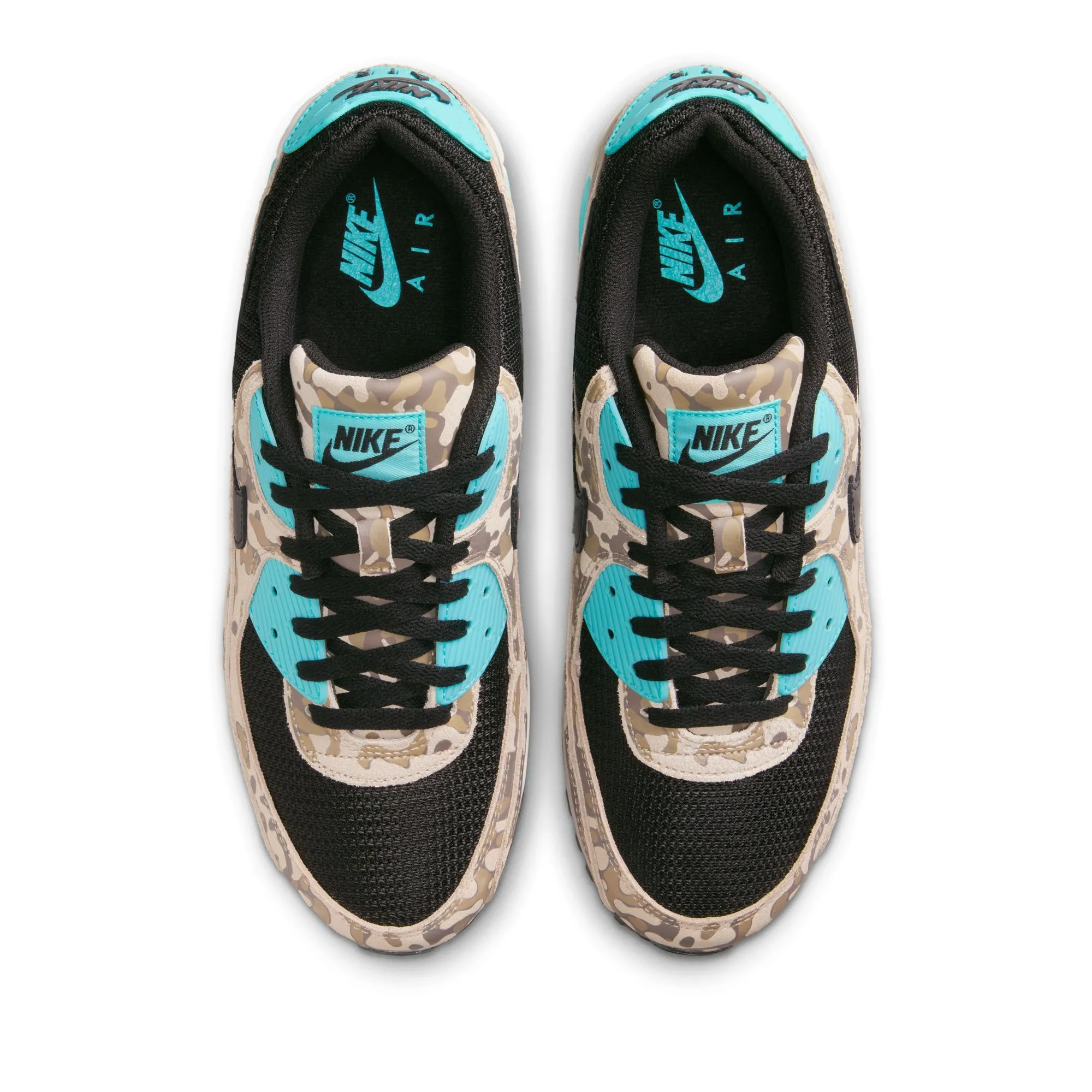 Easy Walk High Rebound Cushioning Nike Air Max 90 Premium - Sanddrift/Aurora Green