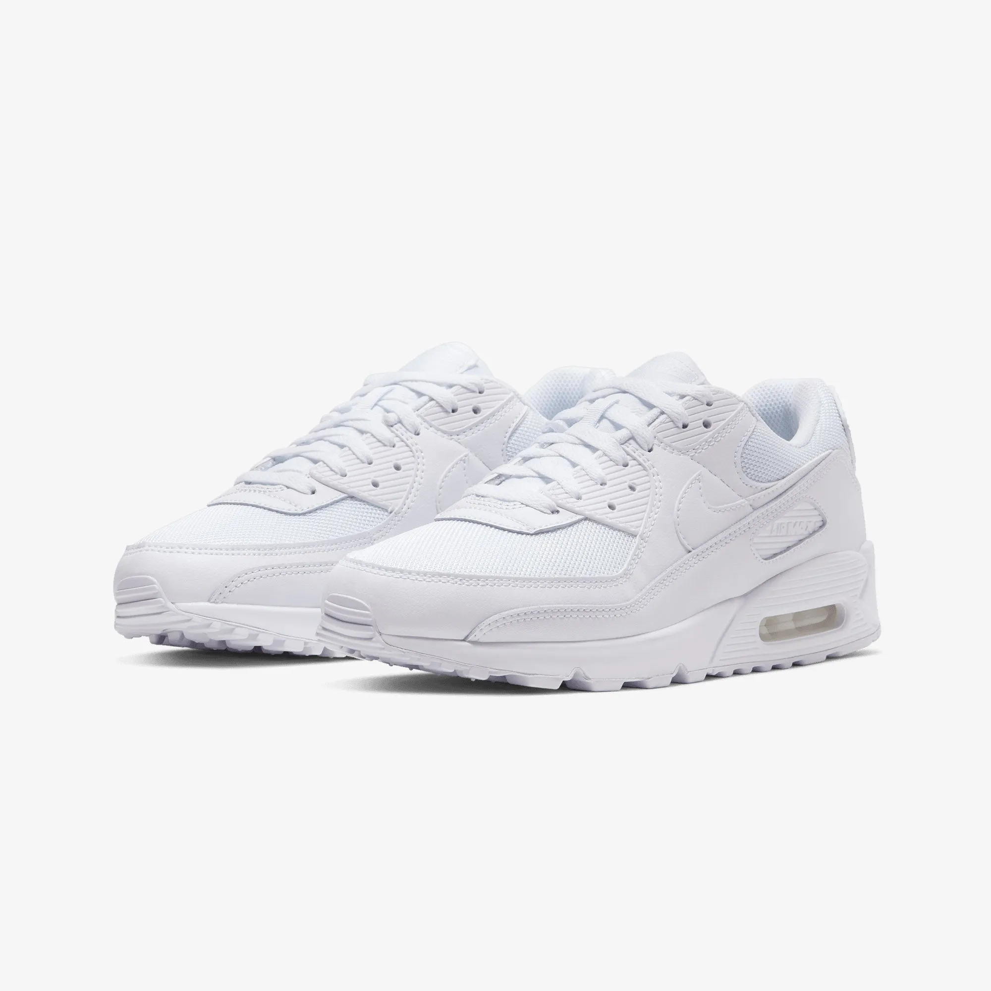 NIKE | AIR MAX 90 { WHITE/WHITE-WHITE-WOLF GREY Hiking Path Energy Rush