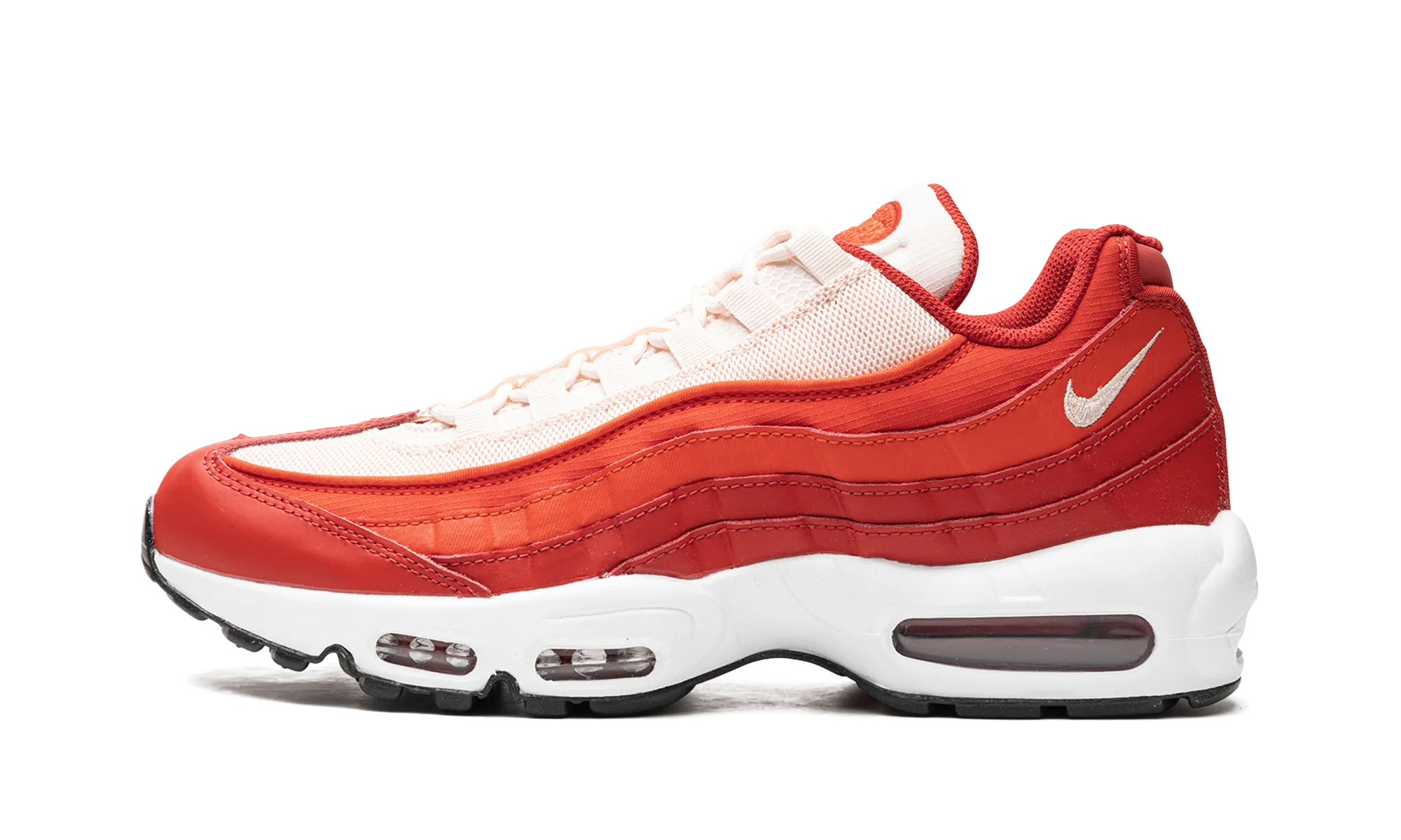 Nike Air Max 95 "Mystic Red" heavy - weight design shoes zipper shoes