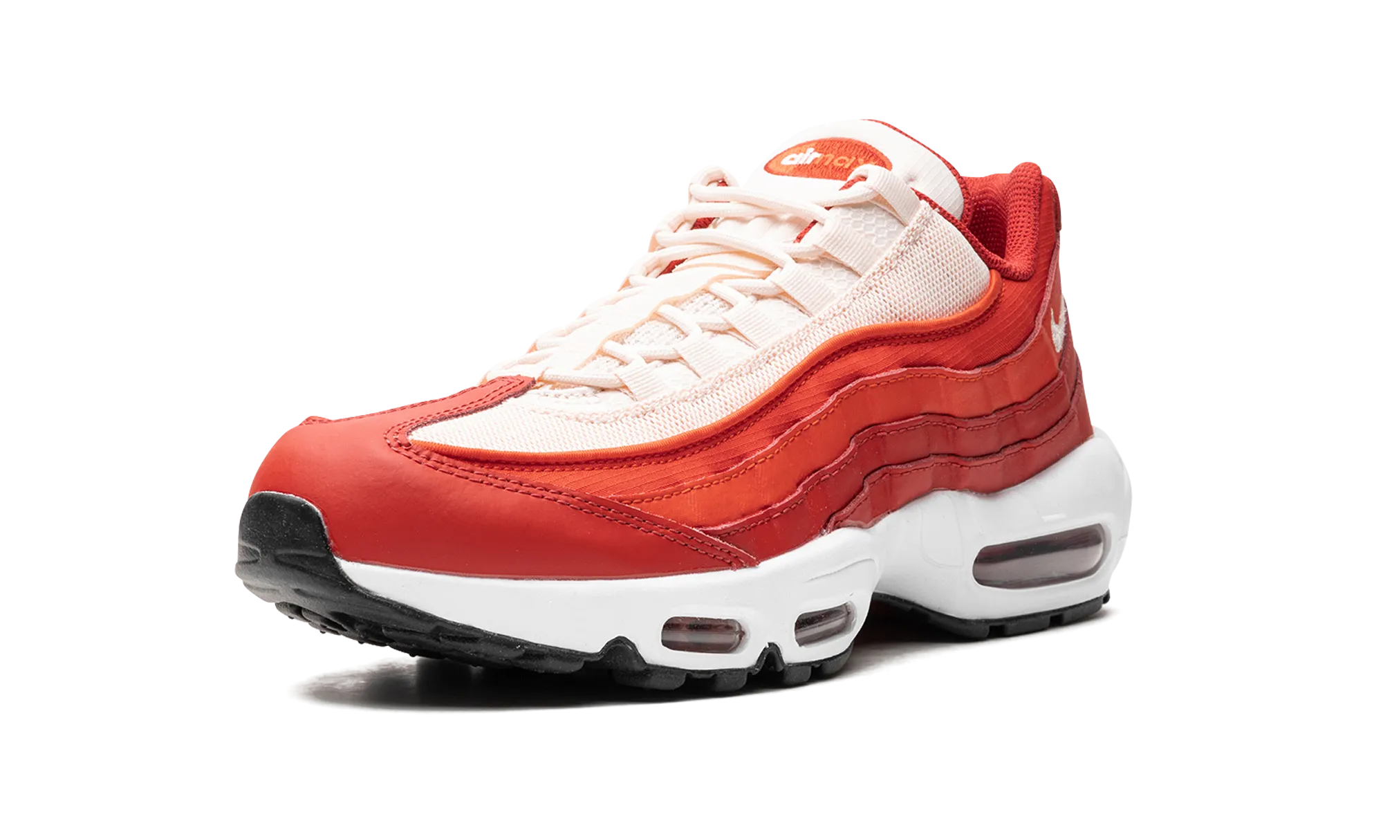 Nike Air Max 95 "Mystic Red" buckle - fastener running gear