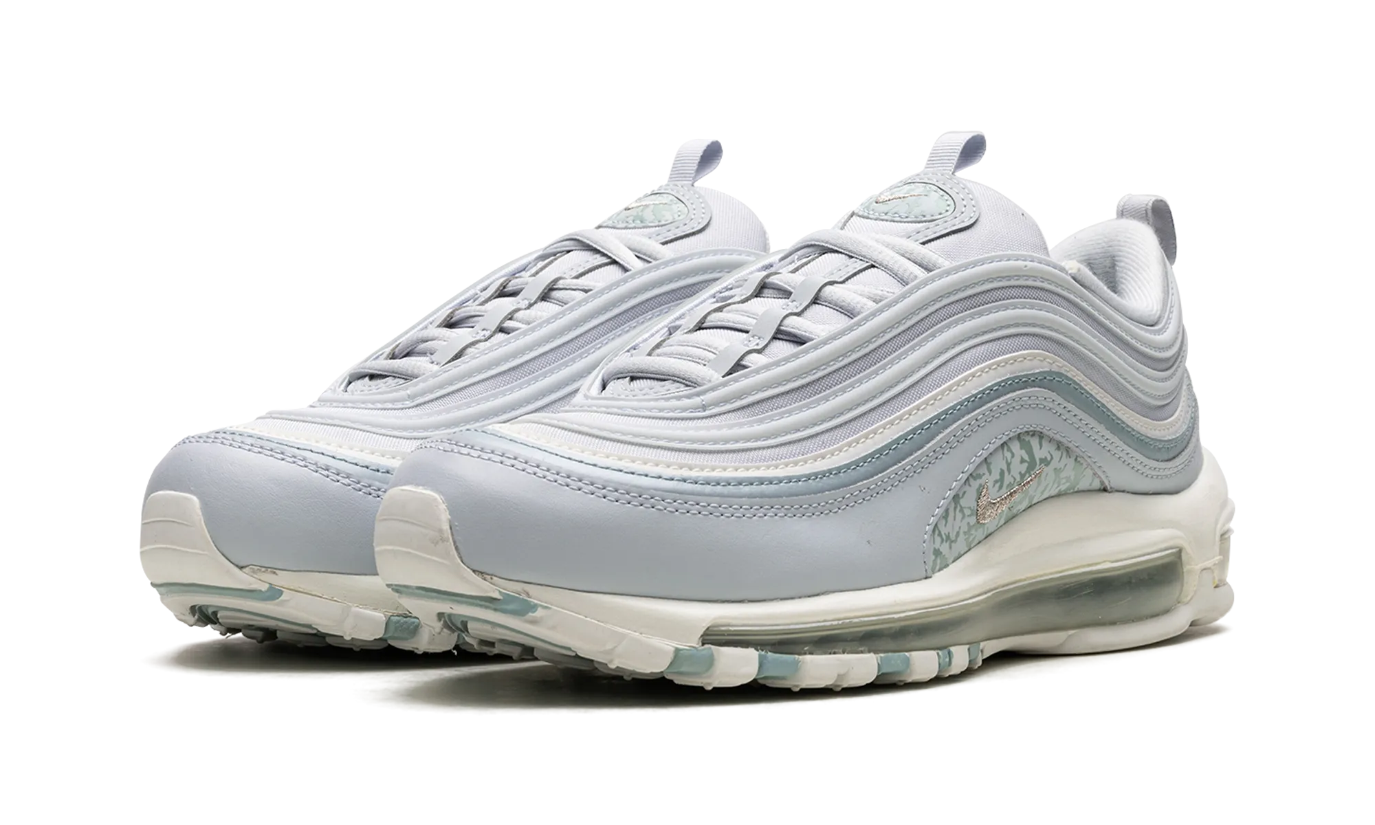 NIKE AIR MAX 97 WMNS "Aura Reflective Camo" Shock Absorbing Outsole Mud run