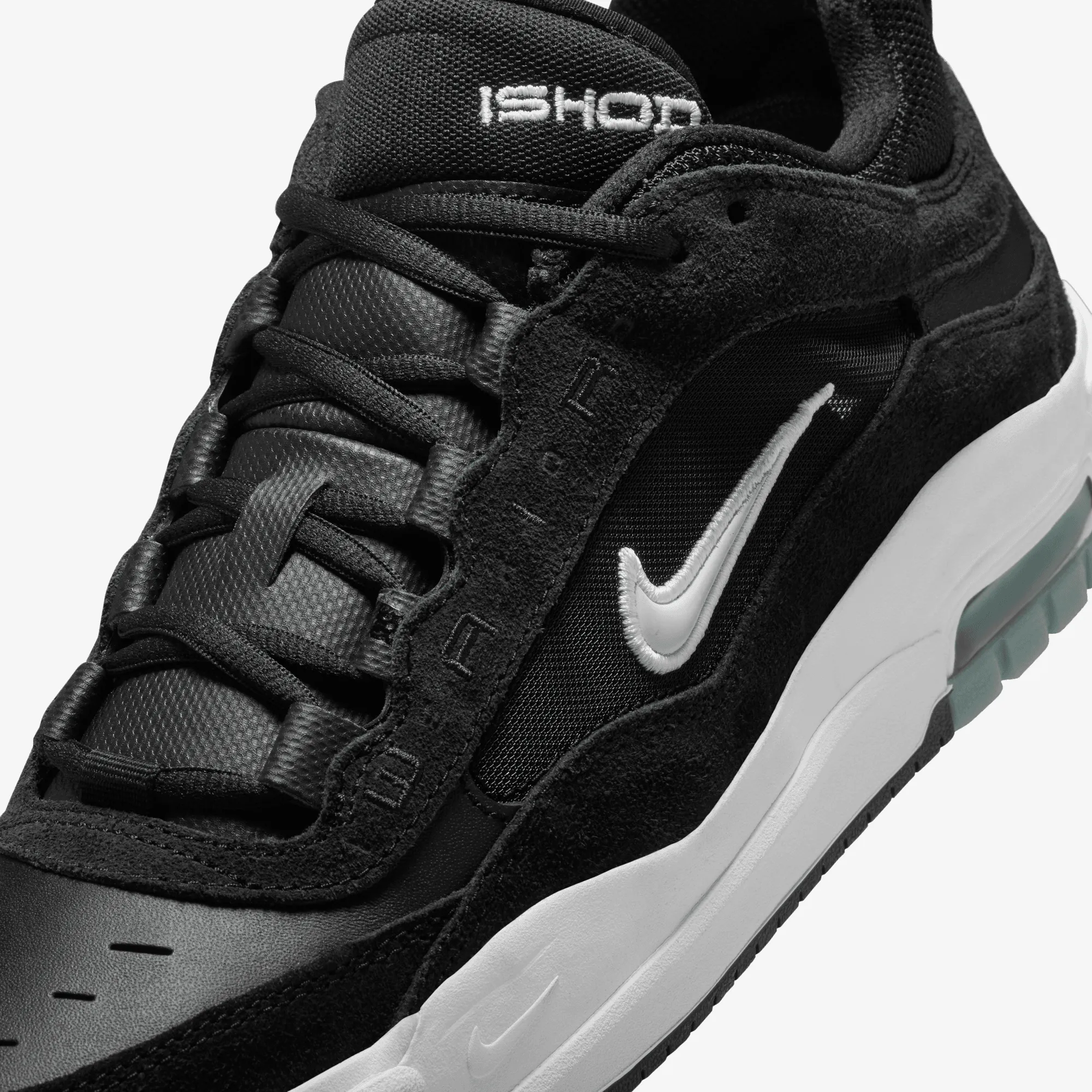 Eco Choice Nike | AIR MAX ISHOD { BLACK/WHITE-BLACK-BLACK