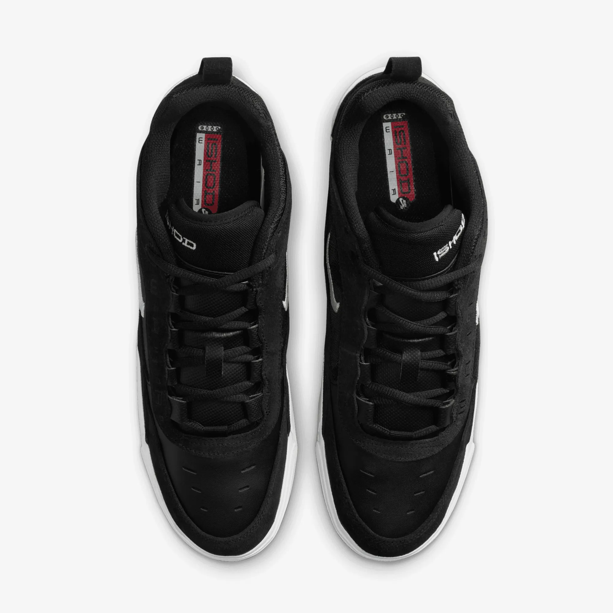 Nike | AIR MAX ISHOD { BLACK/WHITE-BLACK-BLACK Calm Motion Walking Focus