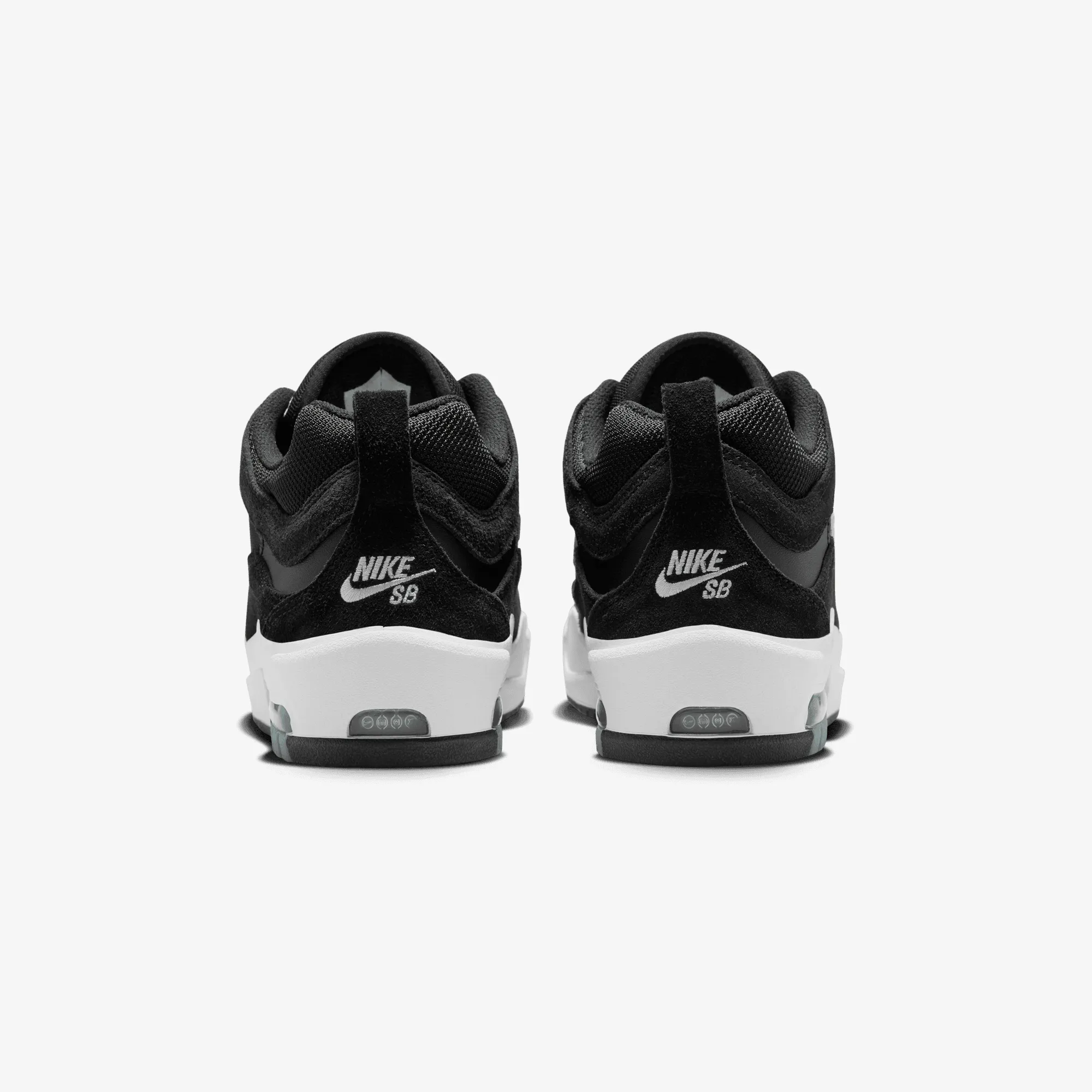 Comfort System Nike | AIR MAX ISHOD { BLACK/WHITE-BLACK-BLACK