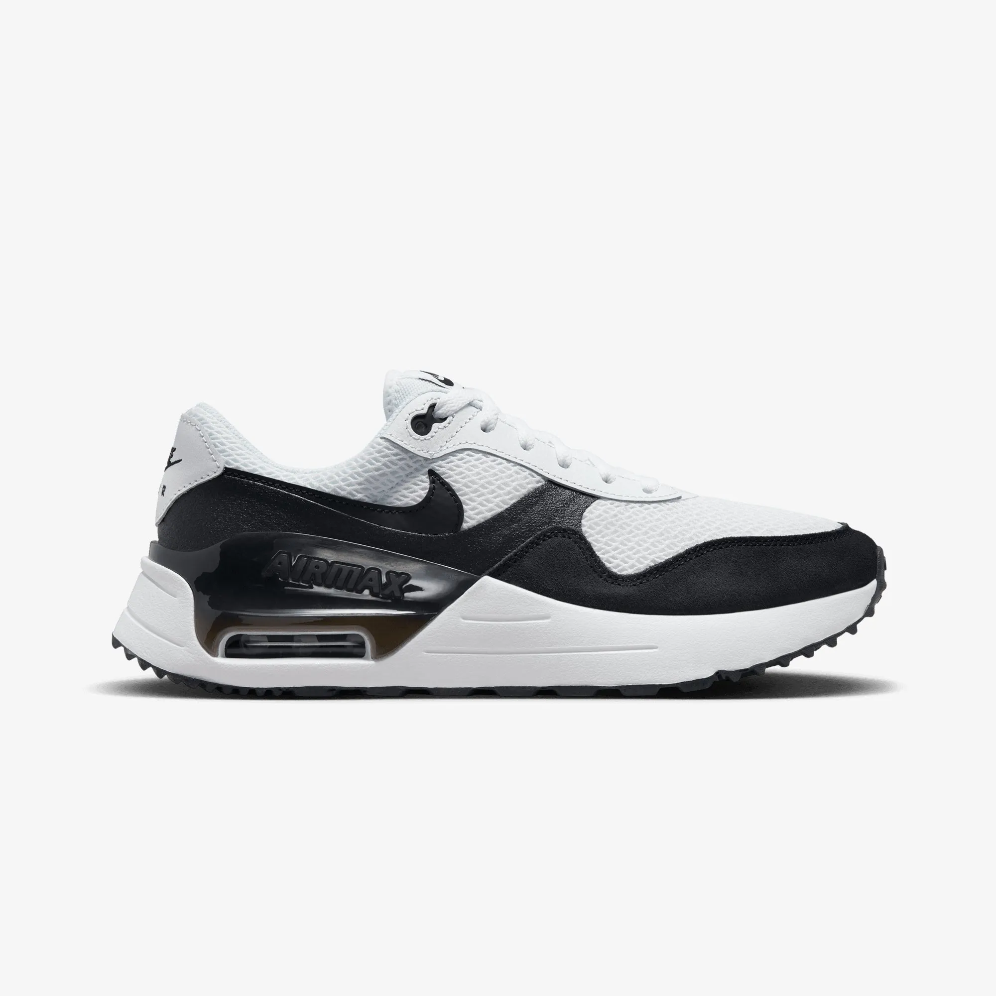 Nike | AIR MAX SYSTM { WHITE/BLACK-SUMMIT WHITE All Terrain Shoes