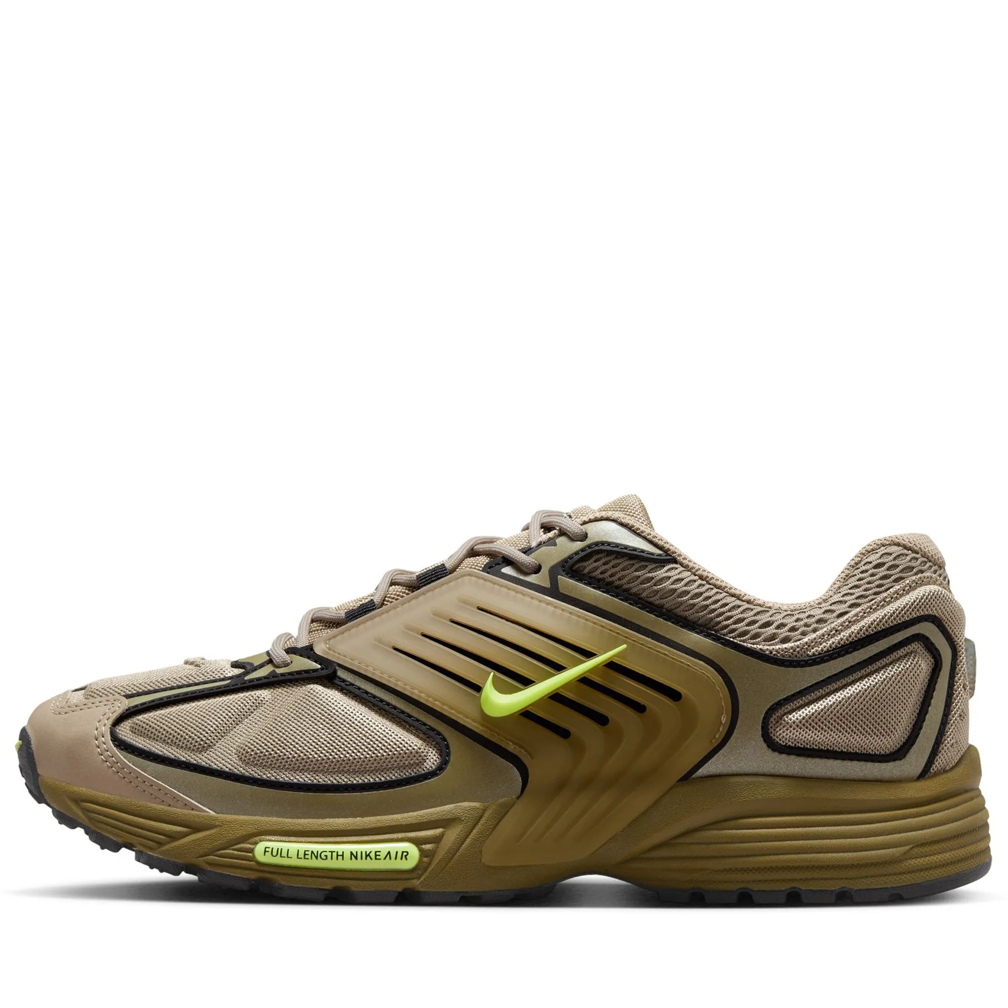 City Runner Unisex Fit Nike Air Pegasus Wave - Khaki/Volt